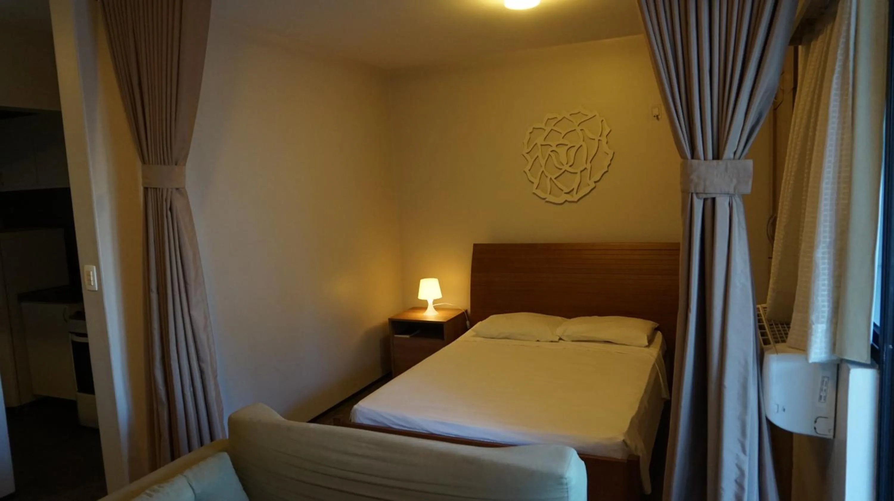 Bedroom, Bed in Via Venneto Flat