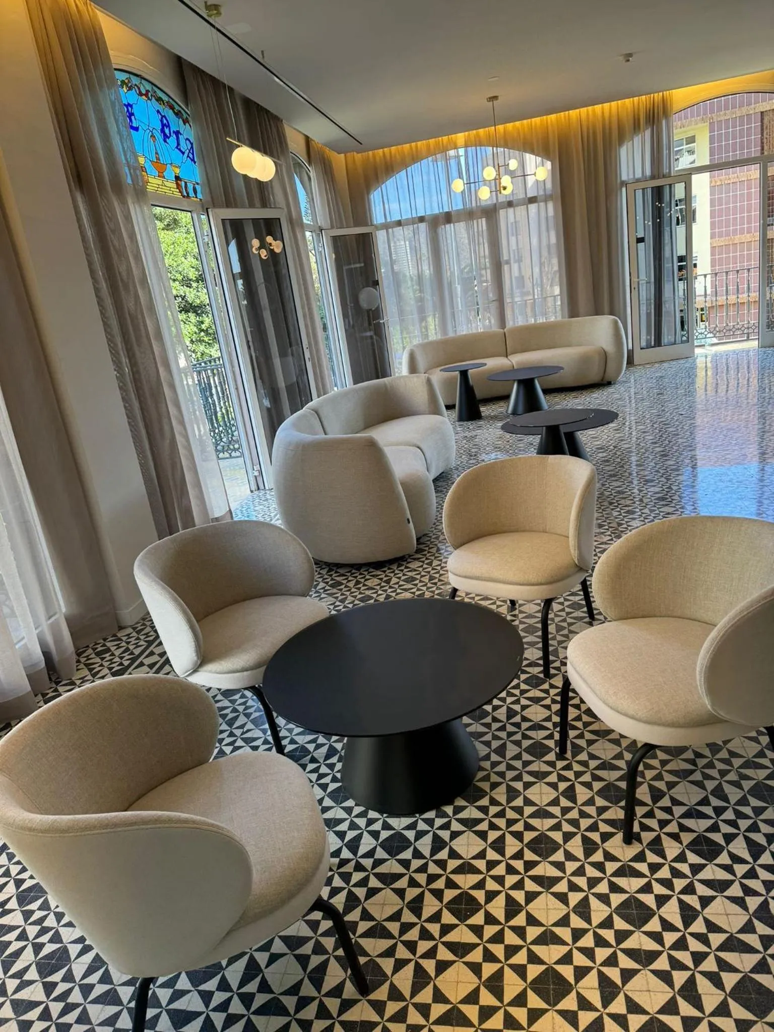 Living room in Hotel Reveron Plaza