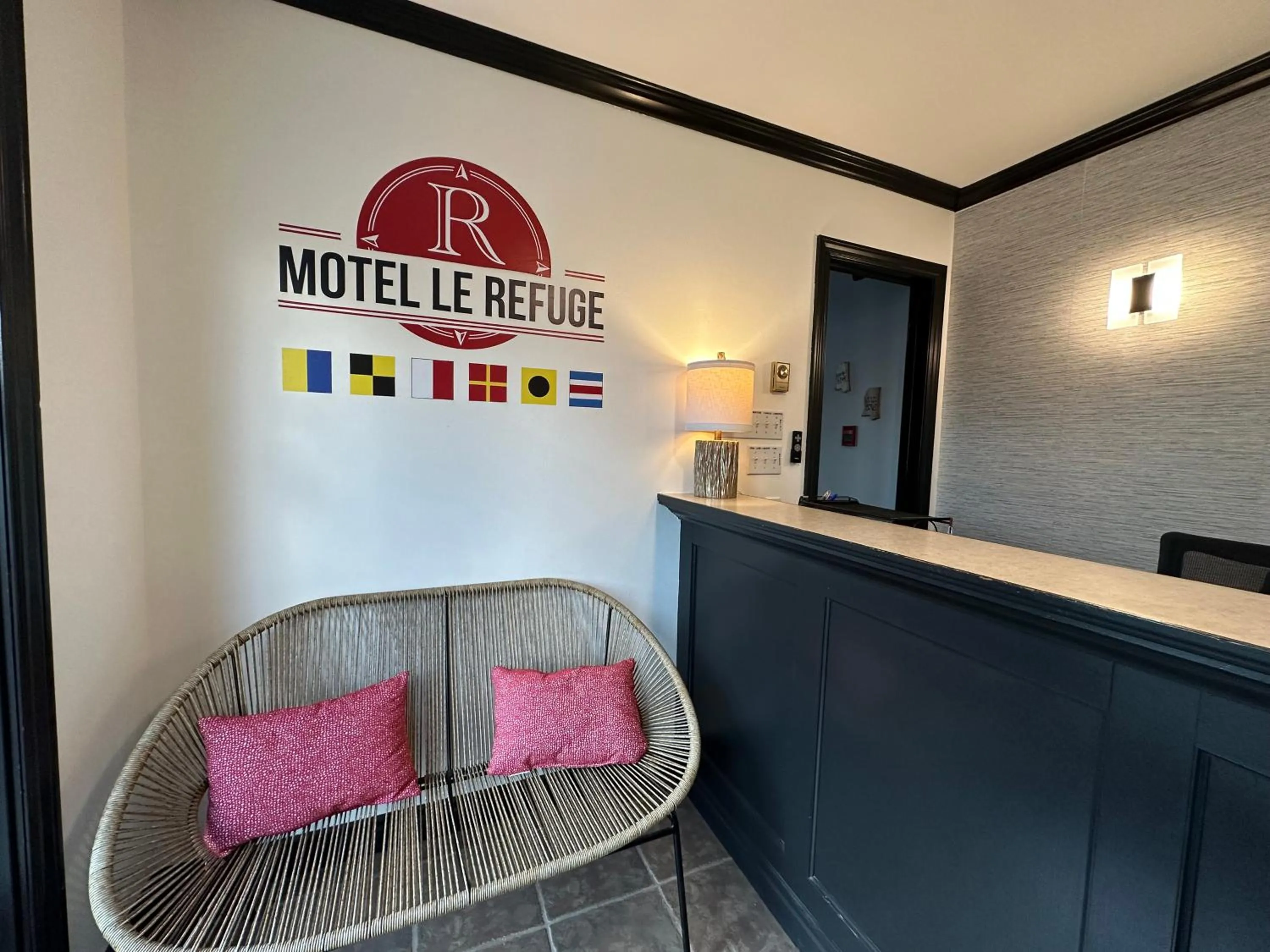 Property building in Motel Le Refuge