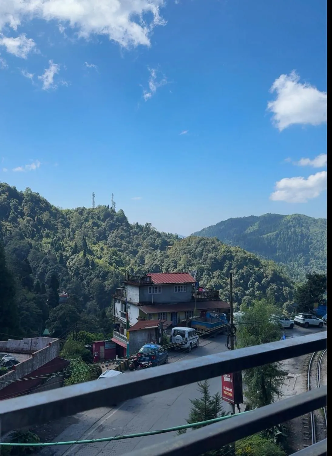View (from property/room) in Darjeeling Hillside Inn