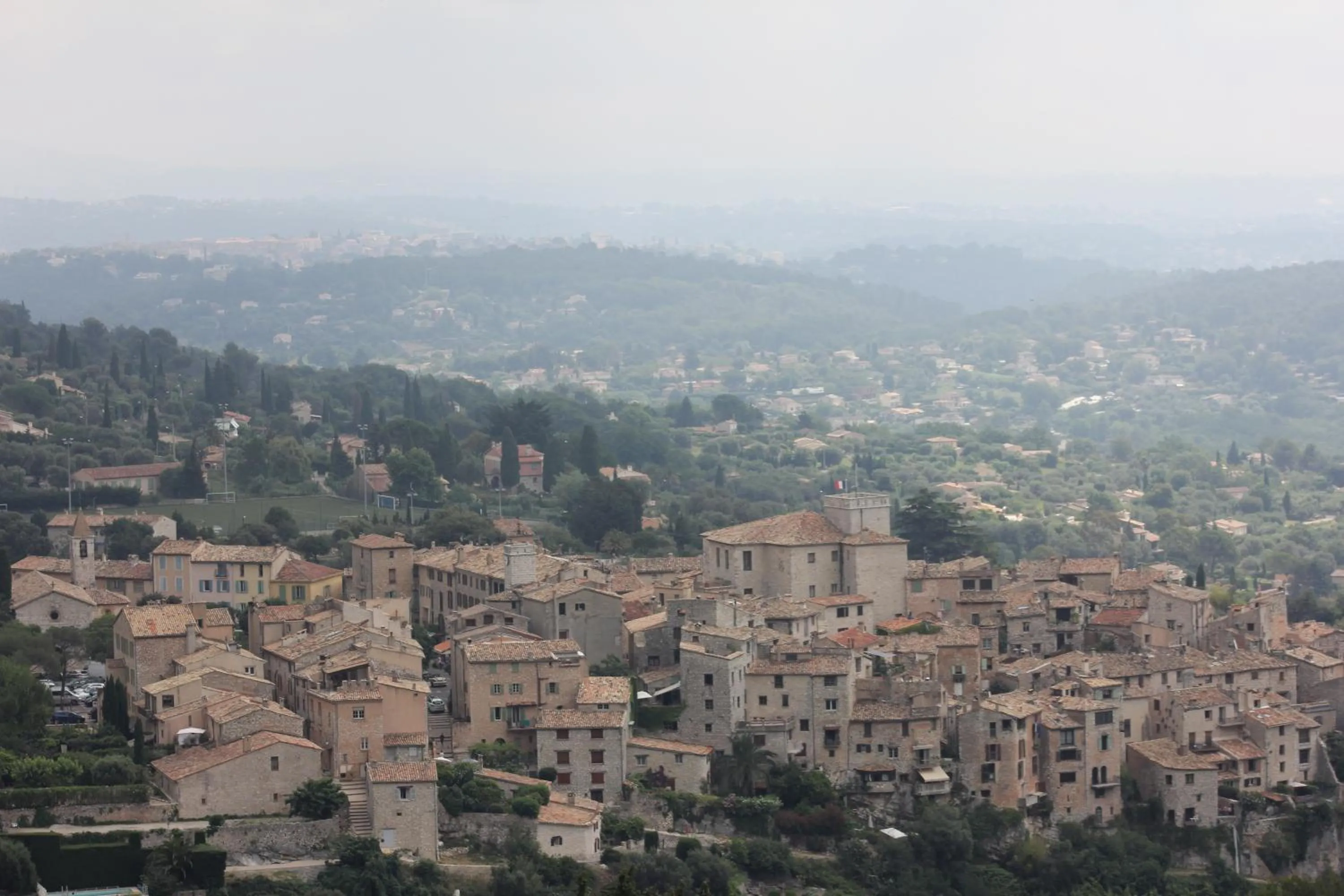 City view in La Tourrette