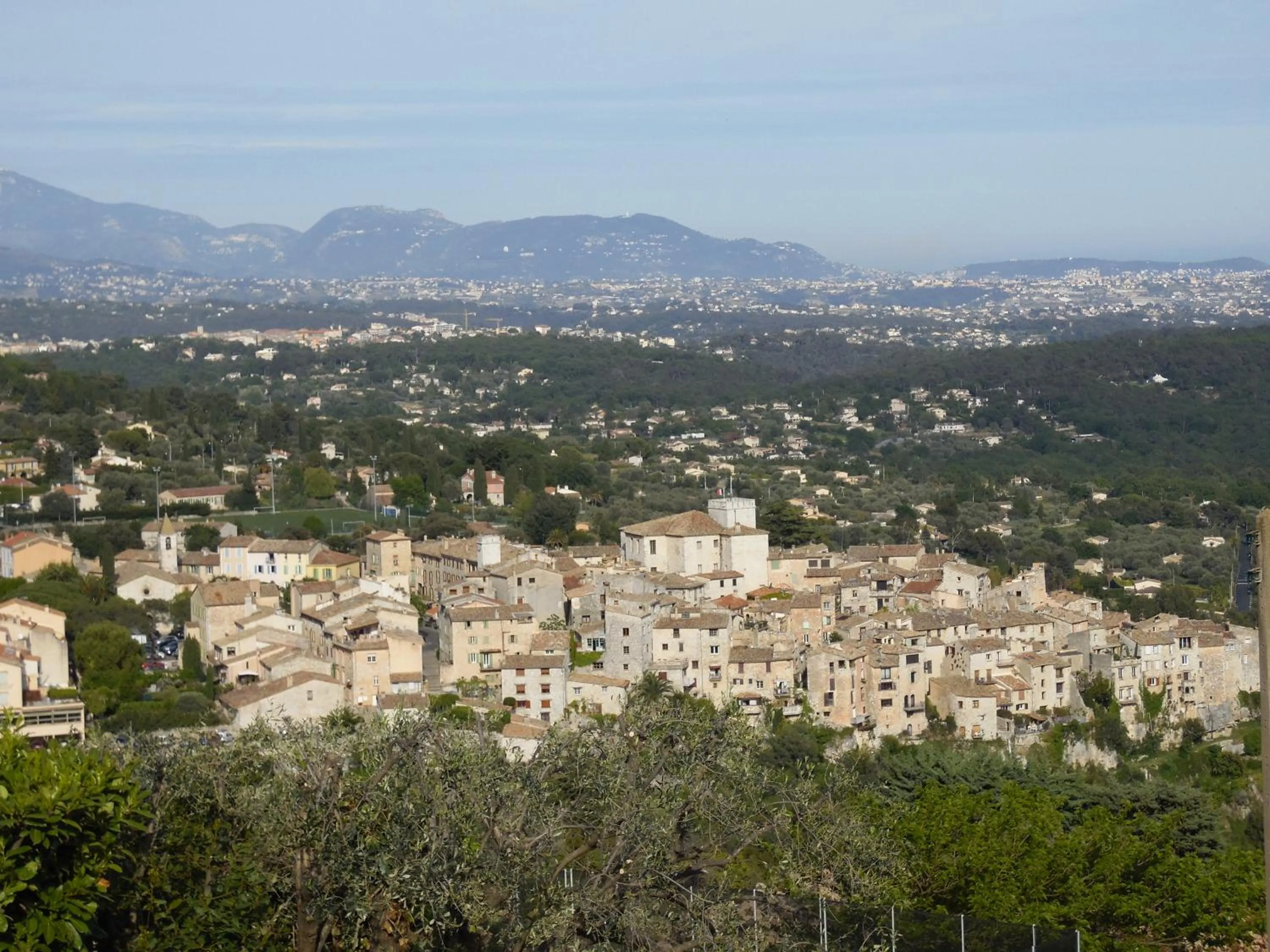 City view in La Tourrette