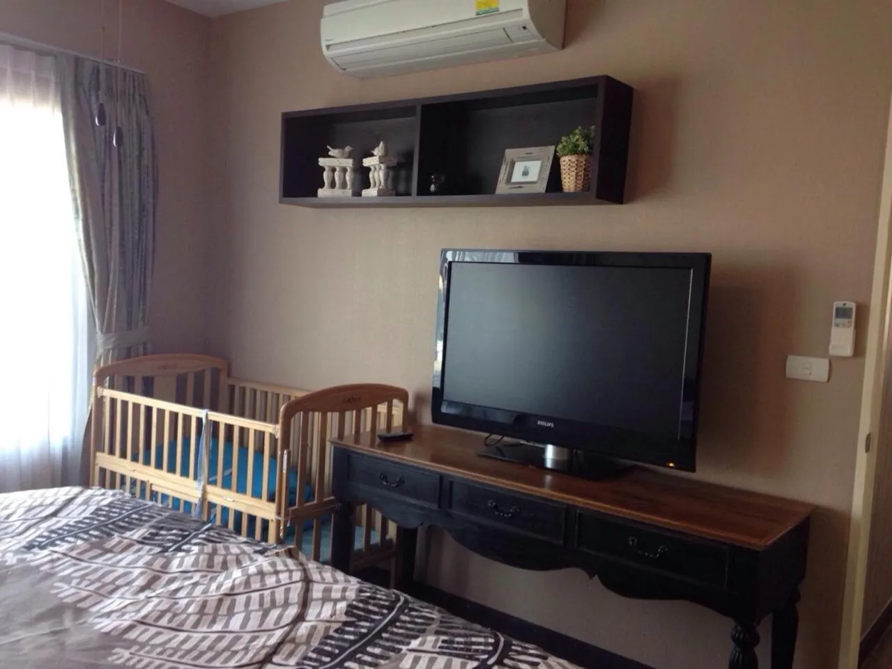 Bedroom, Bed in Baan Sandao D201