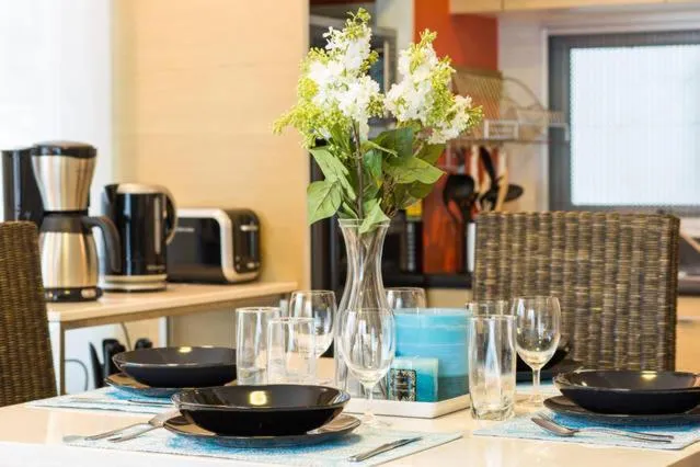 Dining area in Baan Sandao D201