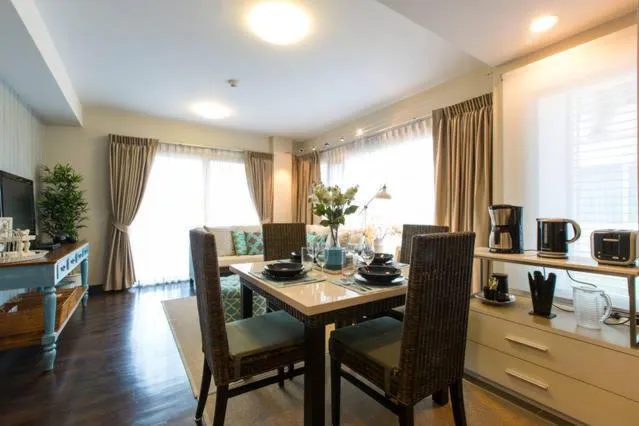 Dining area in Baan Sandao D201