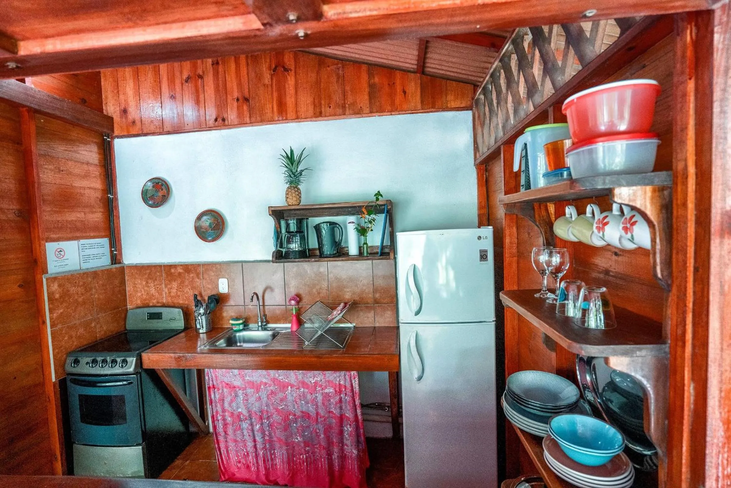 Kitchen or kitchenette in Casitas Las Flores