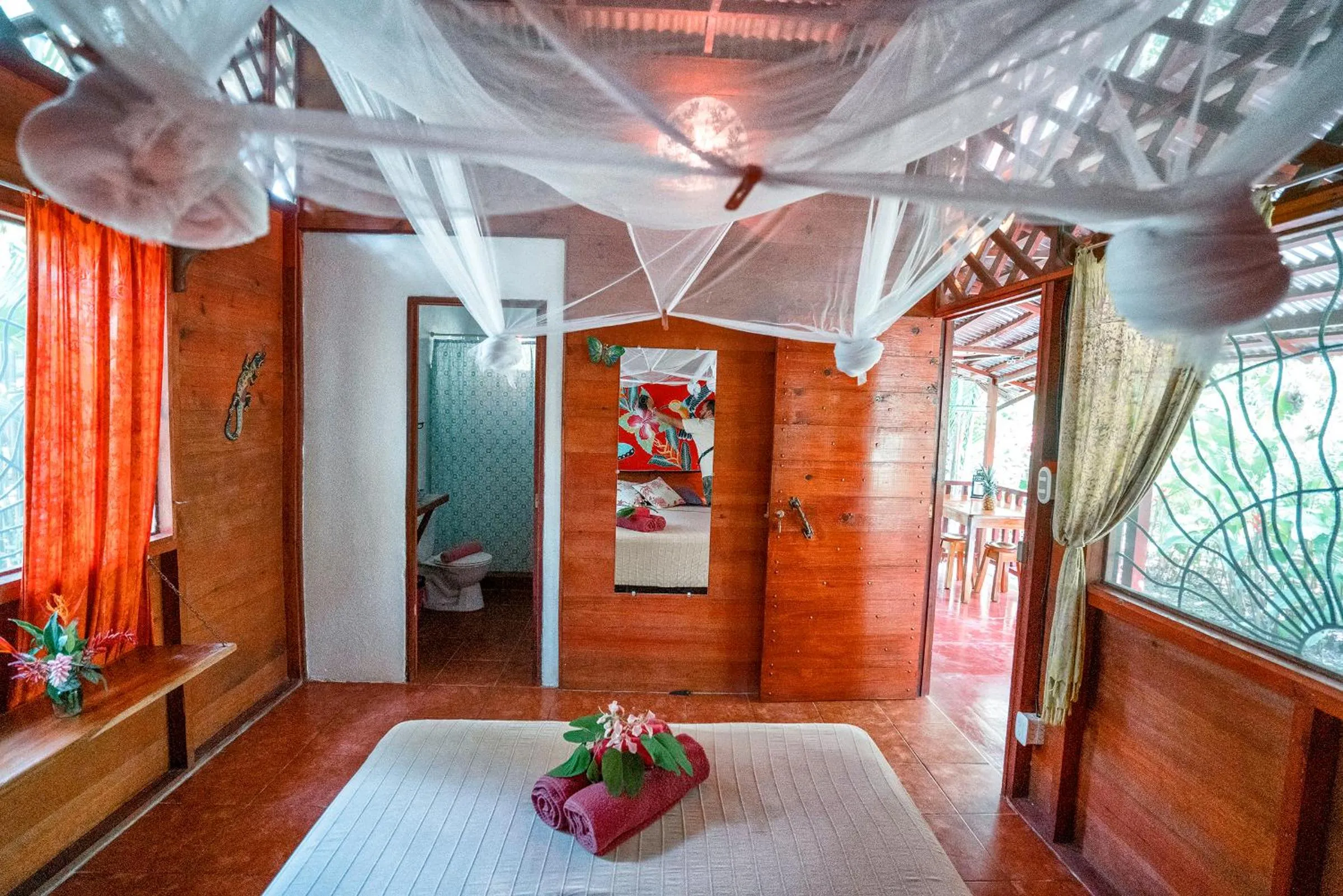 Photo of the whole room, Bed in Casitas Las Flores