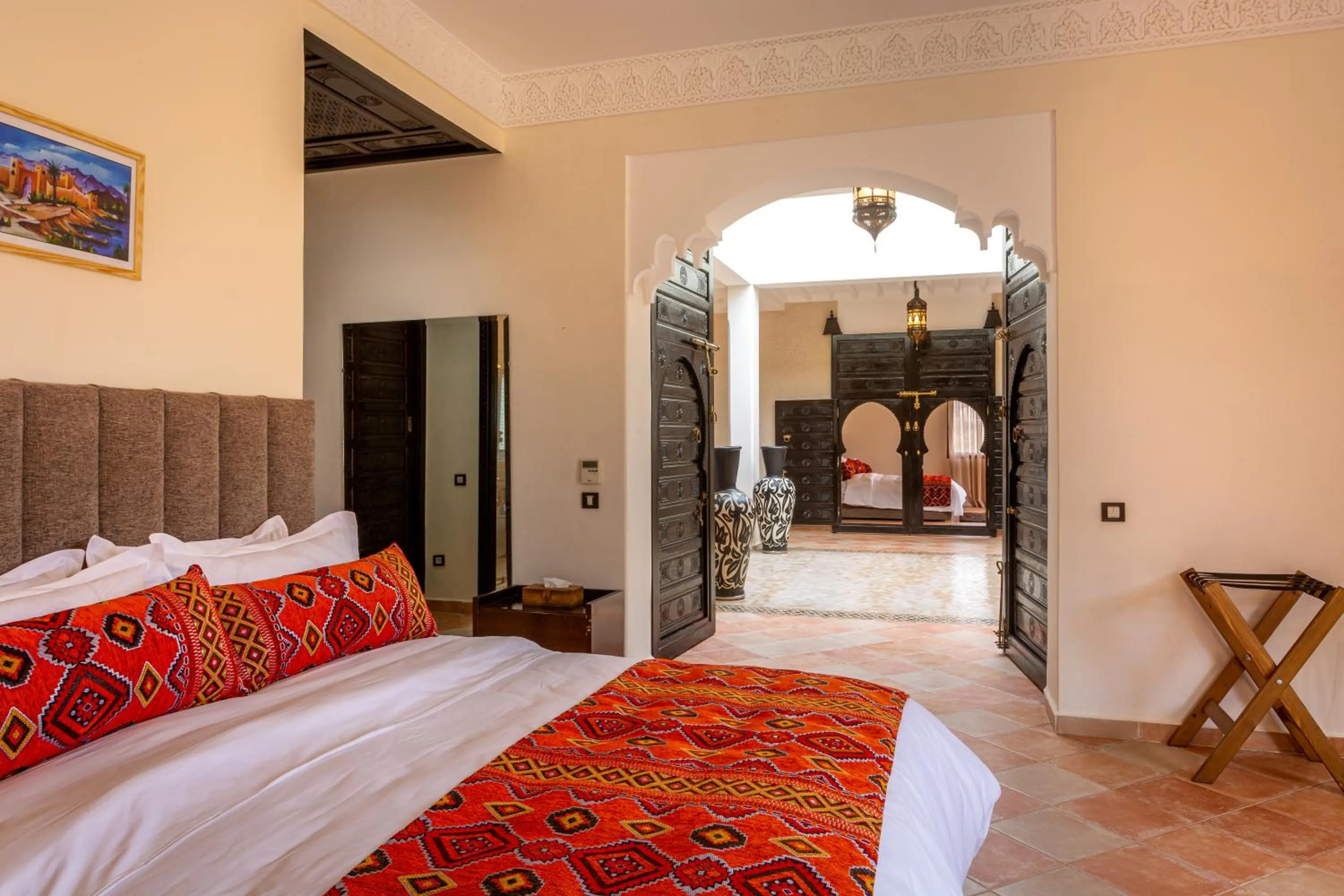 Bed in Atlas Luxury Garden