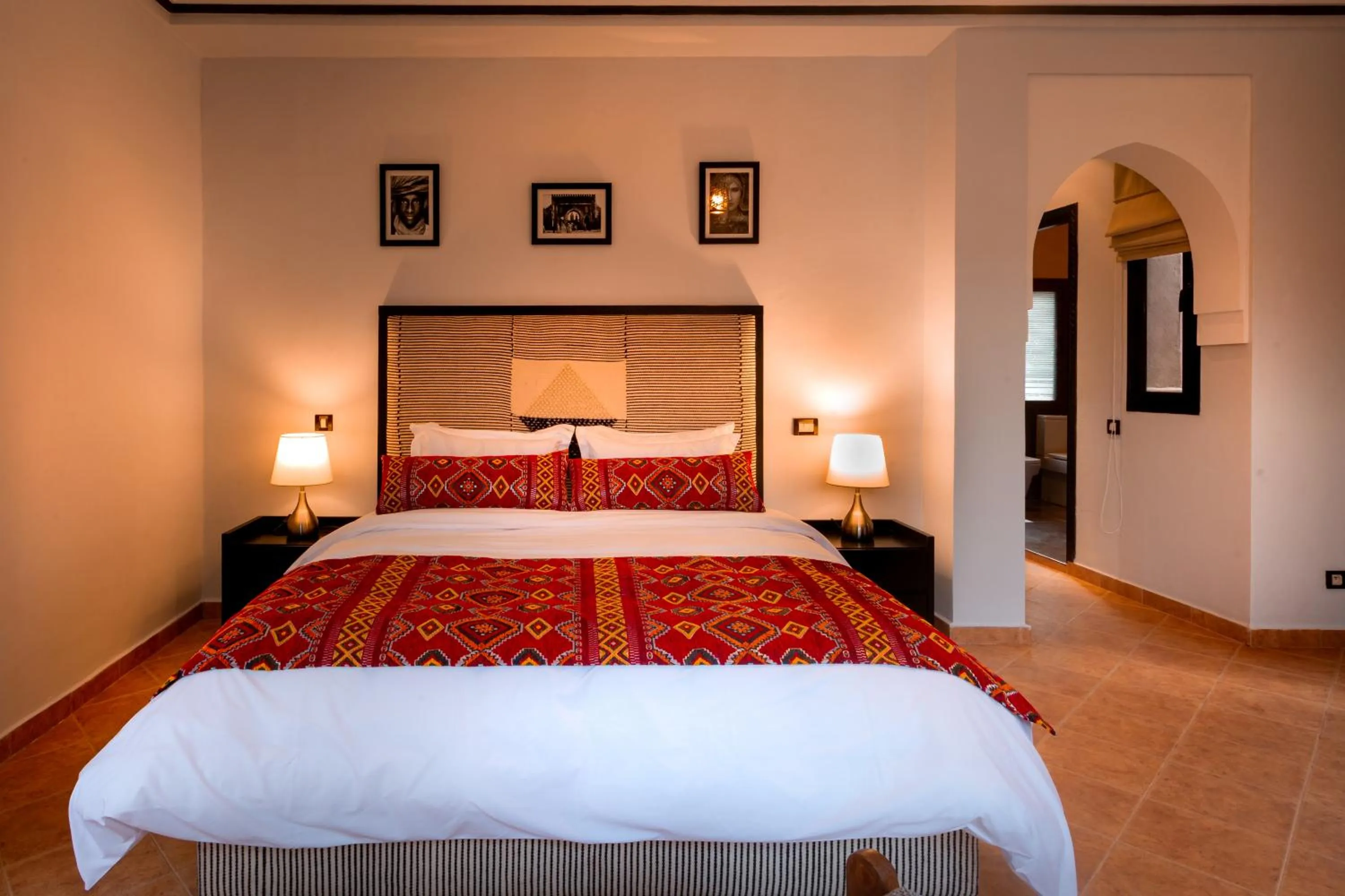 Bed in Atlas Luxury Garden