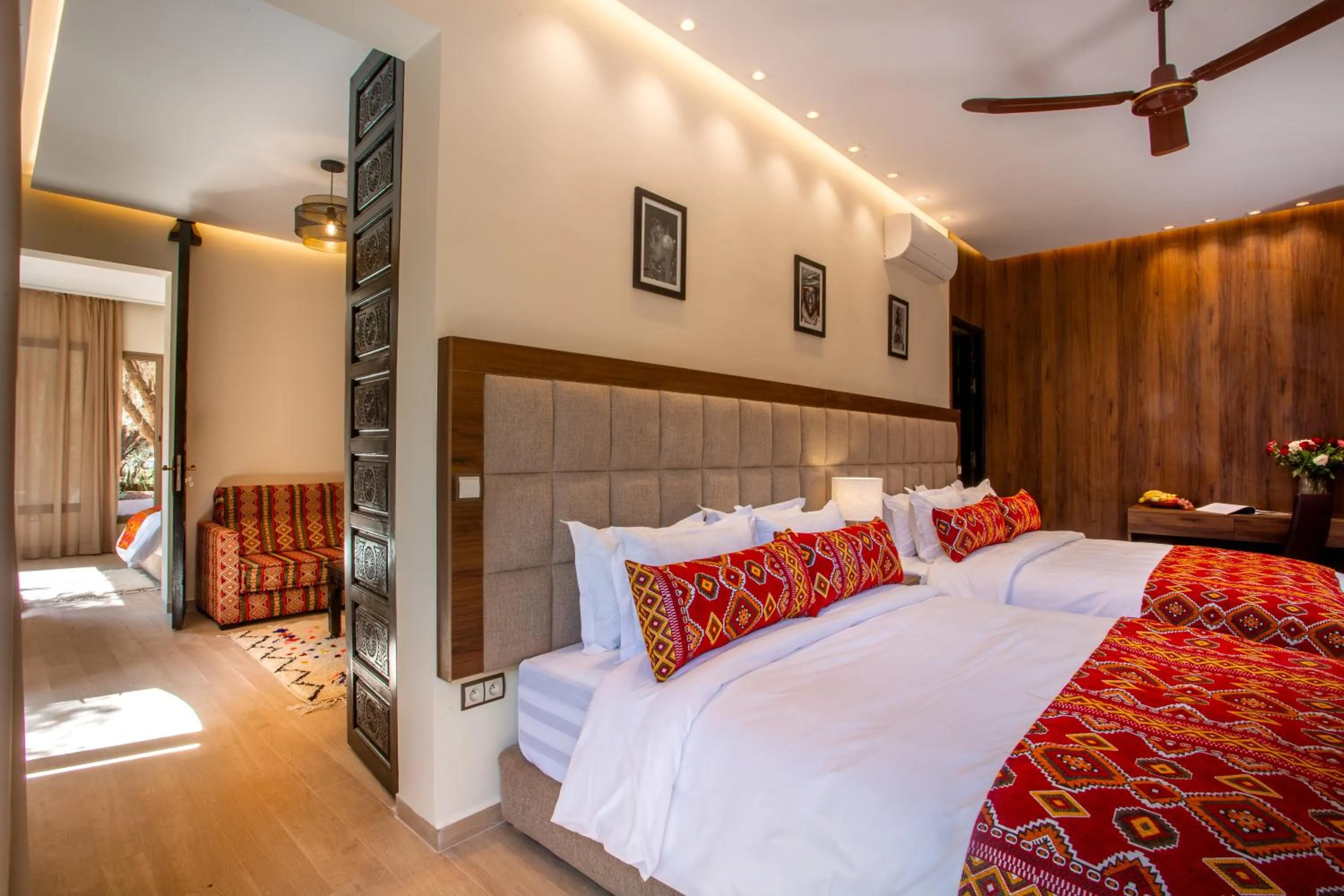 Bed in Atlas Luxury Garden