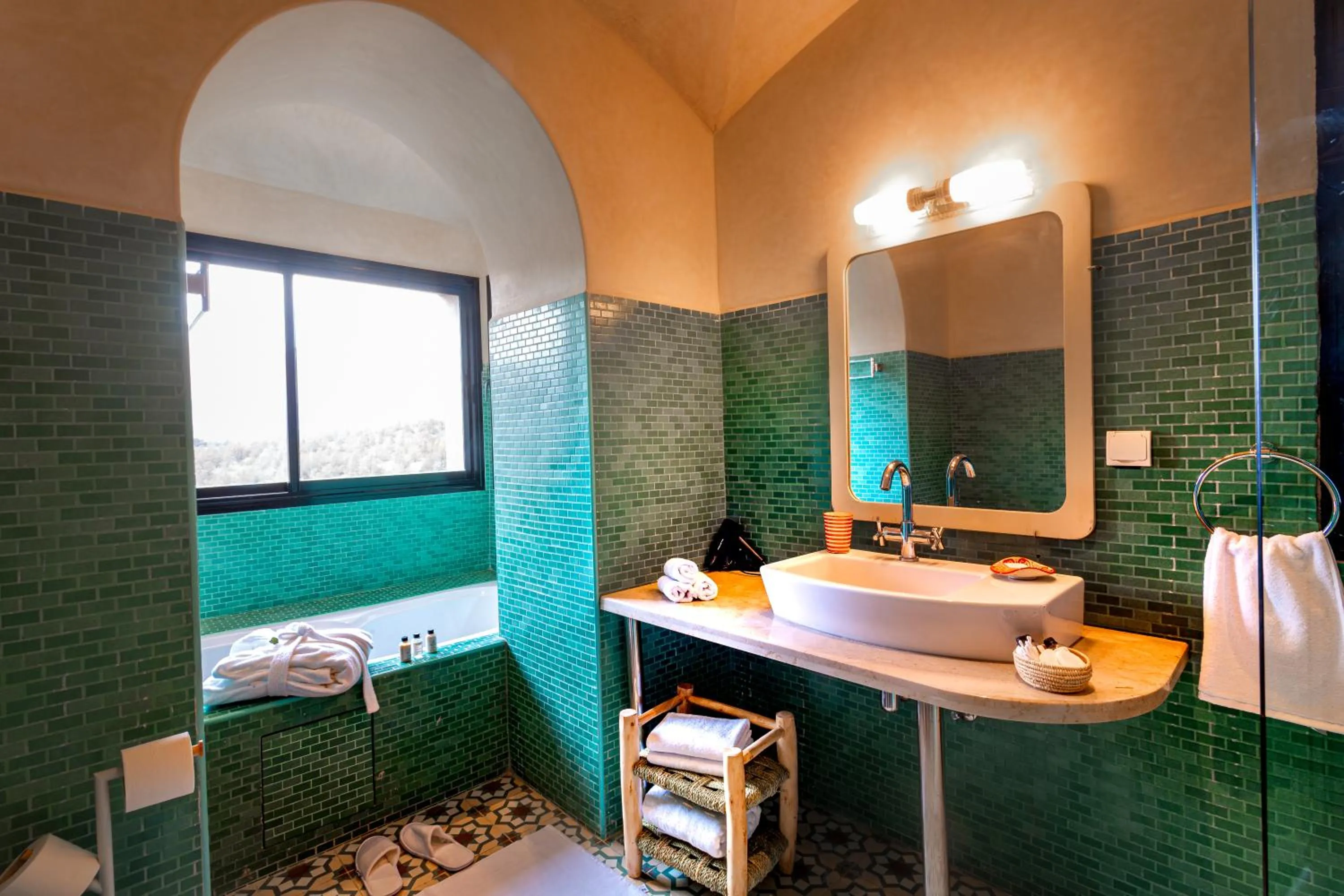 Bed in Atlas Luxury Garden