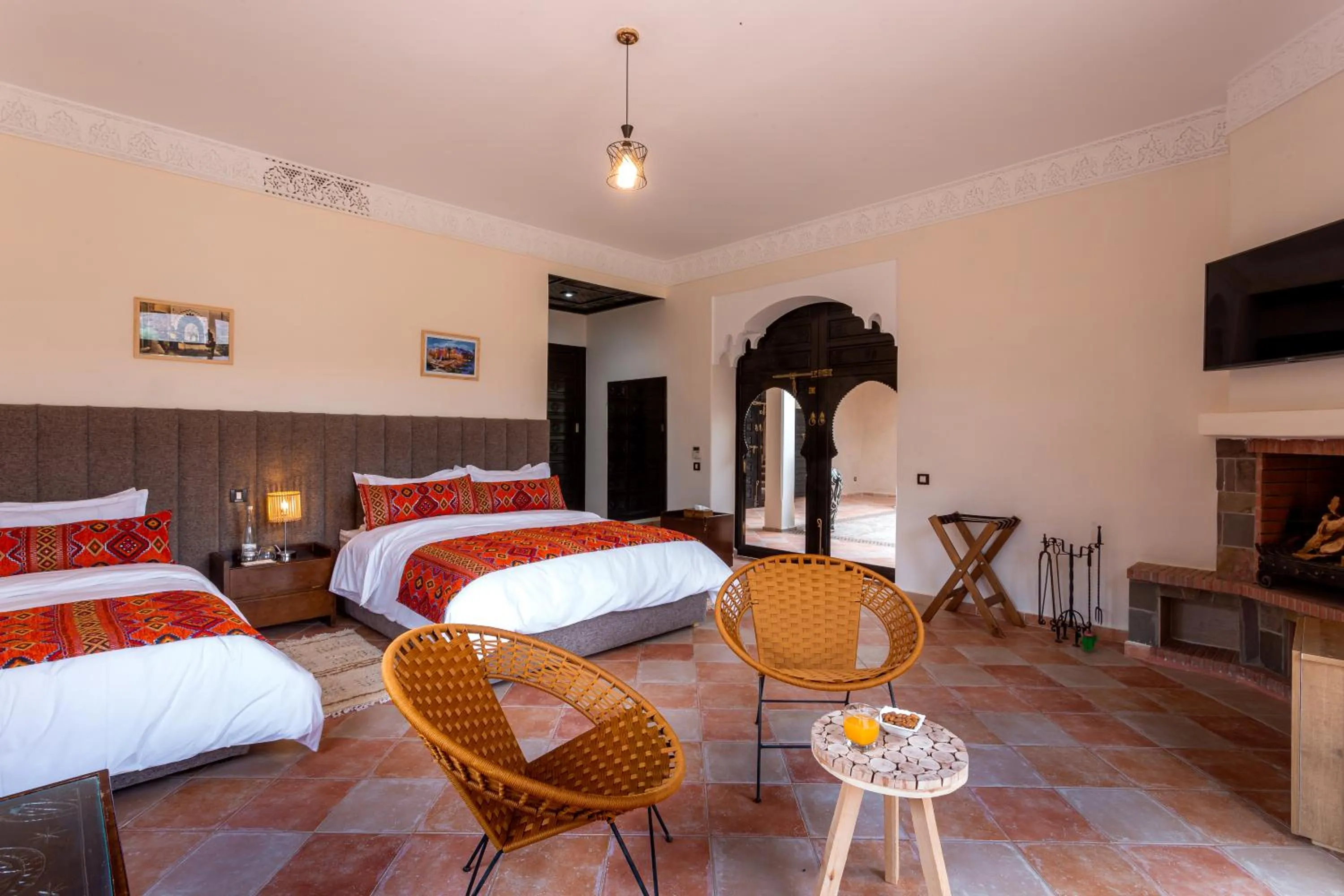 Bed in Atlas Luxury Garden