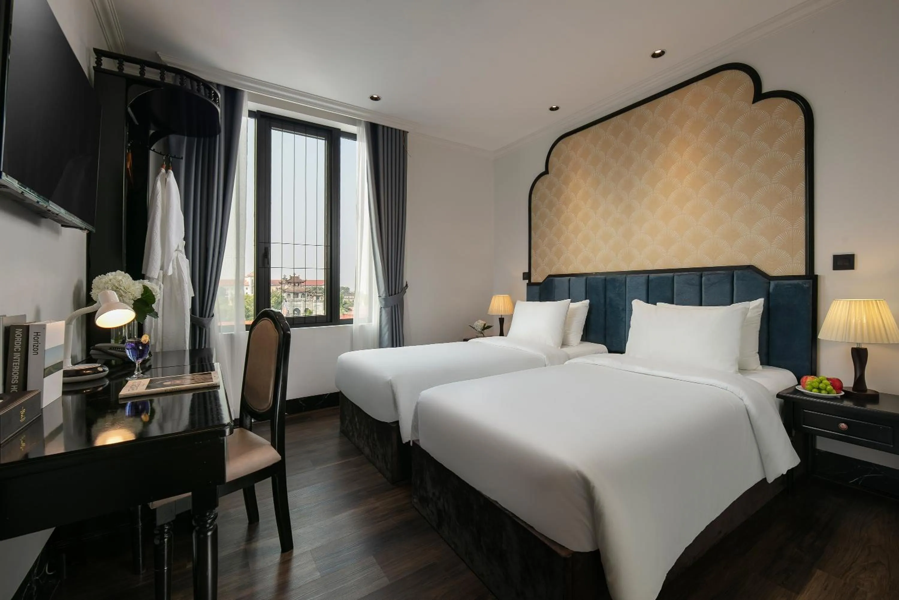 Bedroom, Bed in Phat Diem Plaza Hotel