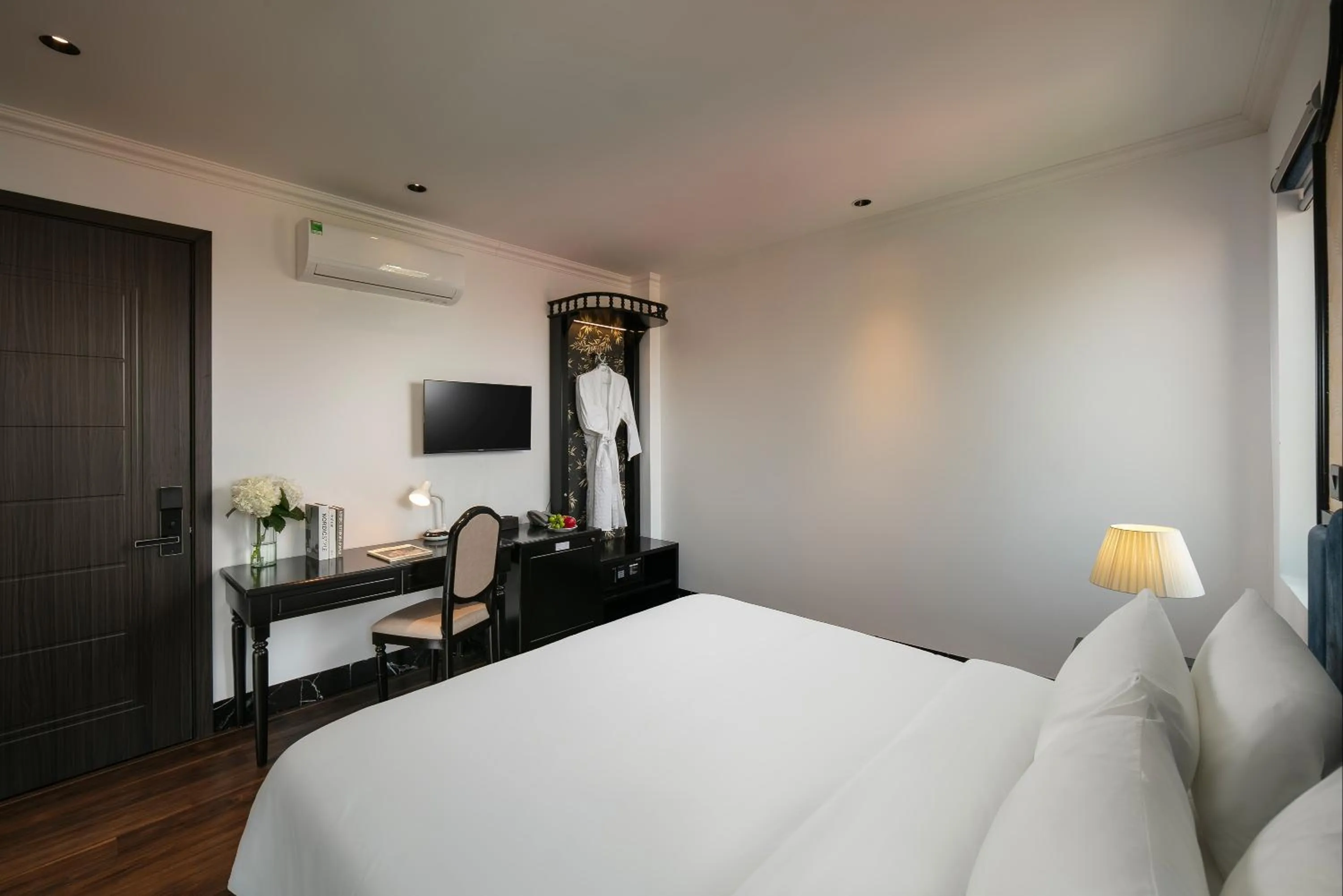 Bed in Phat Diem Plaza Hotel