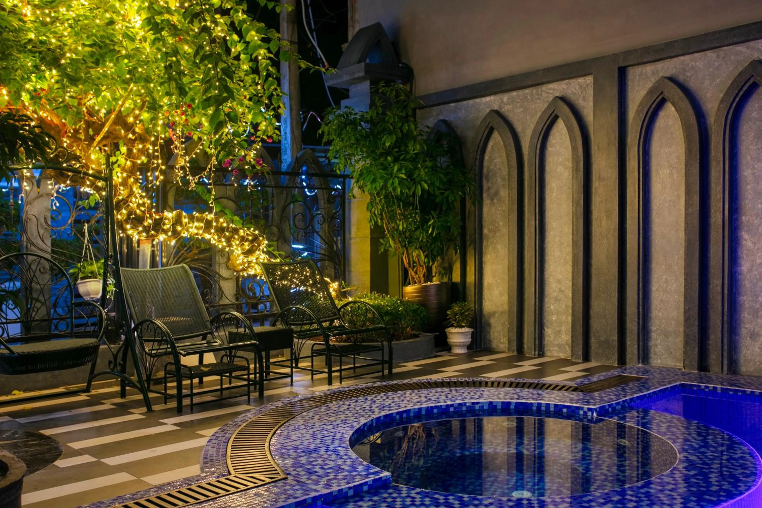 Garden in Phat Diem Plaza Hotel