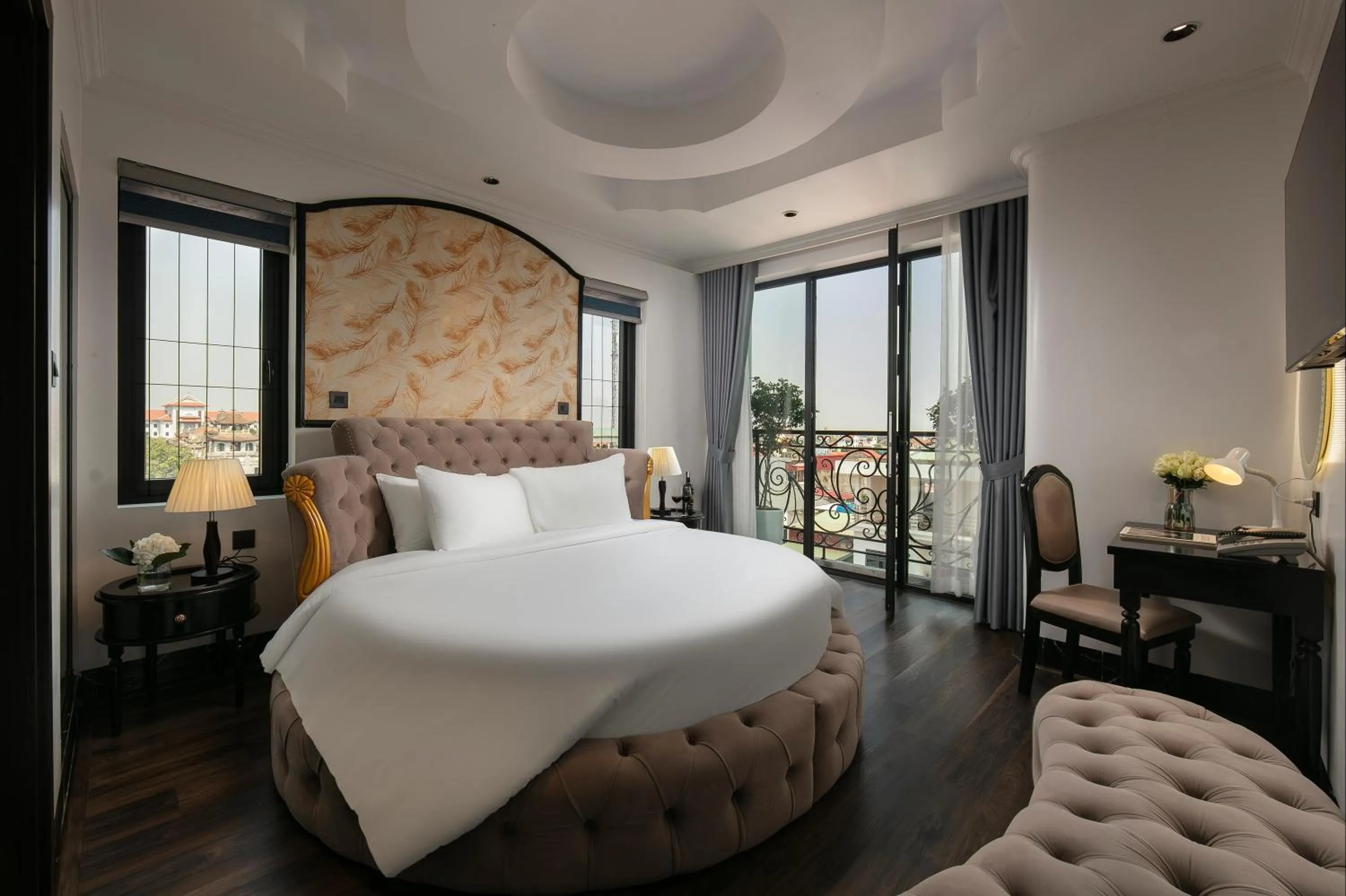Photo of the whole room, Bed in Phat Diem Plaza Hotel