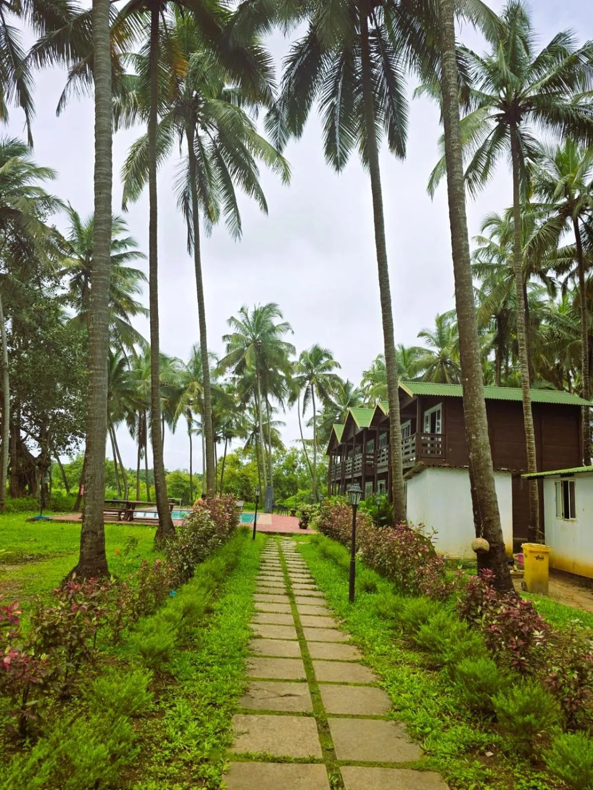Garden in Seclude Eco Cottages