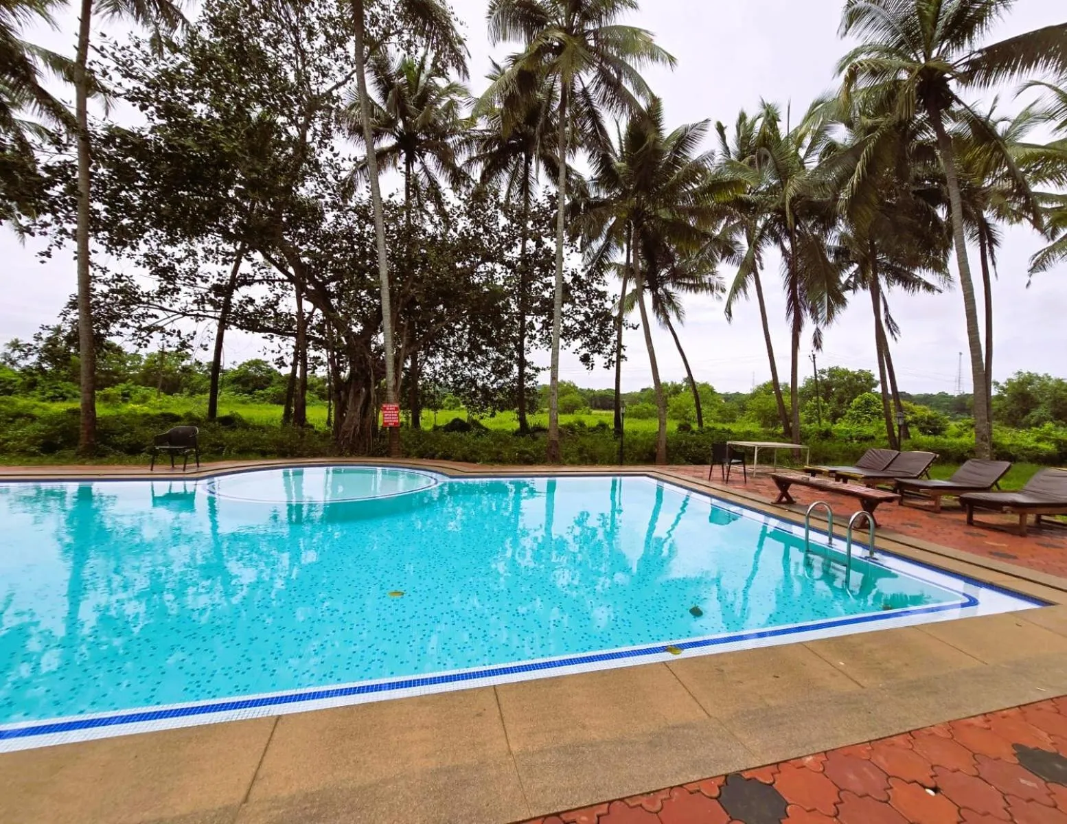 Pool view in Seclude Eco Cottages