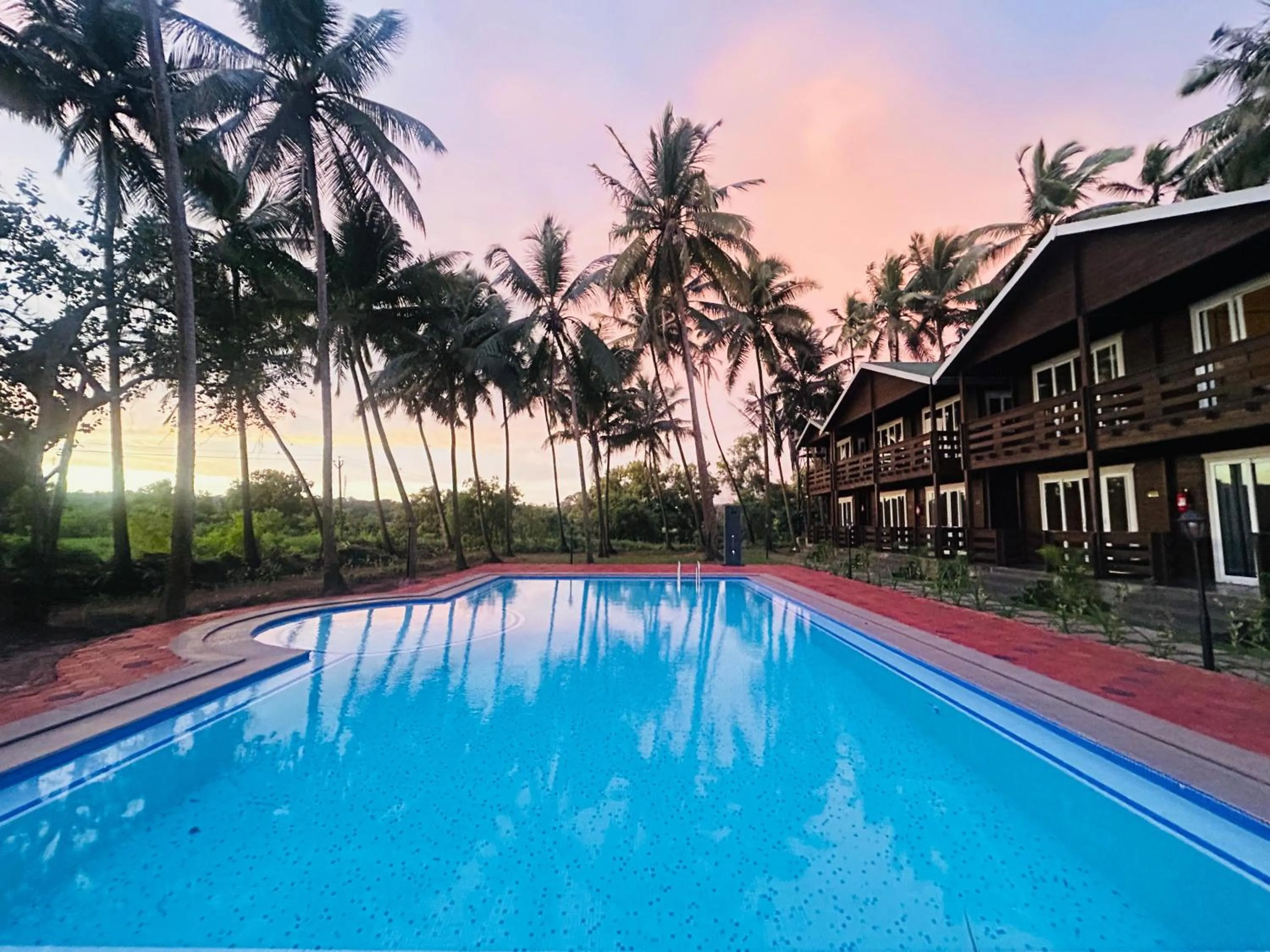 Swimming pool in Seclude Eco Cottages