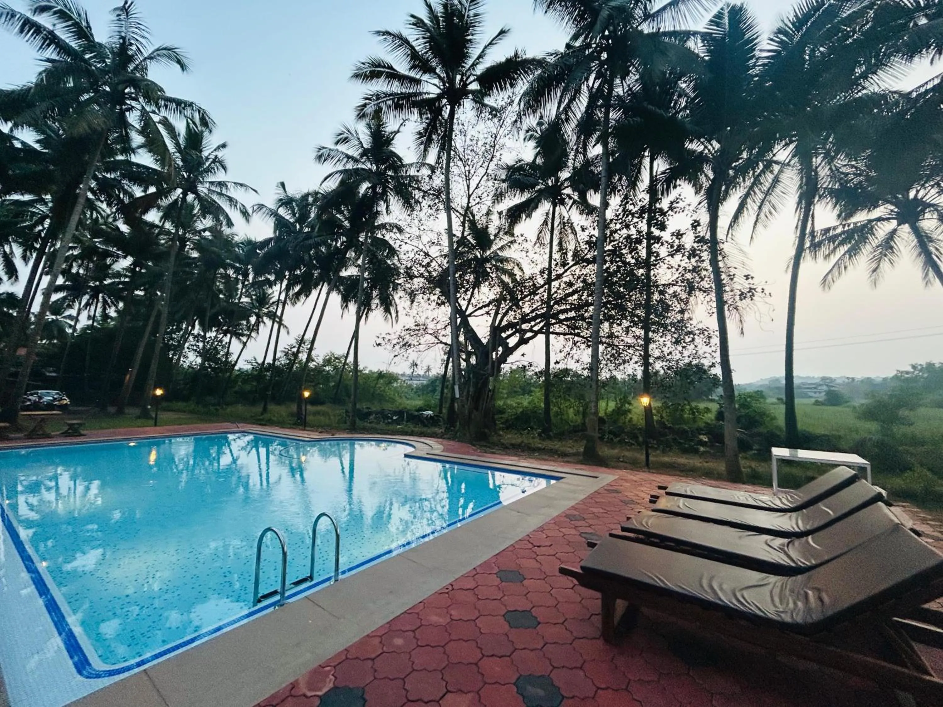 sunbed in Seclude Eco Cottages