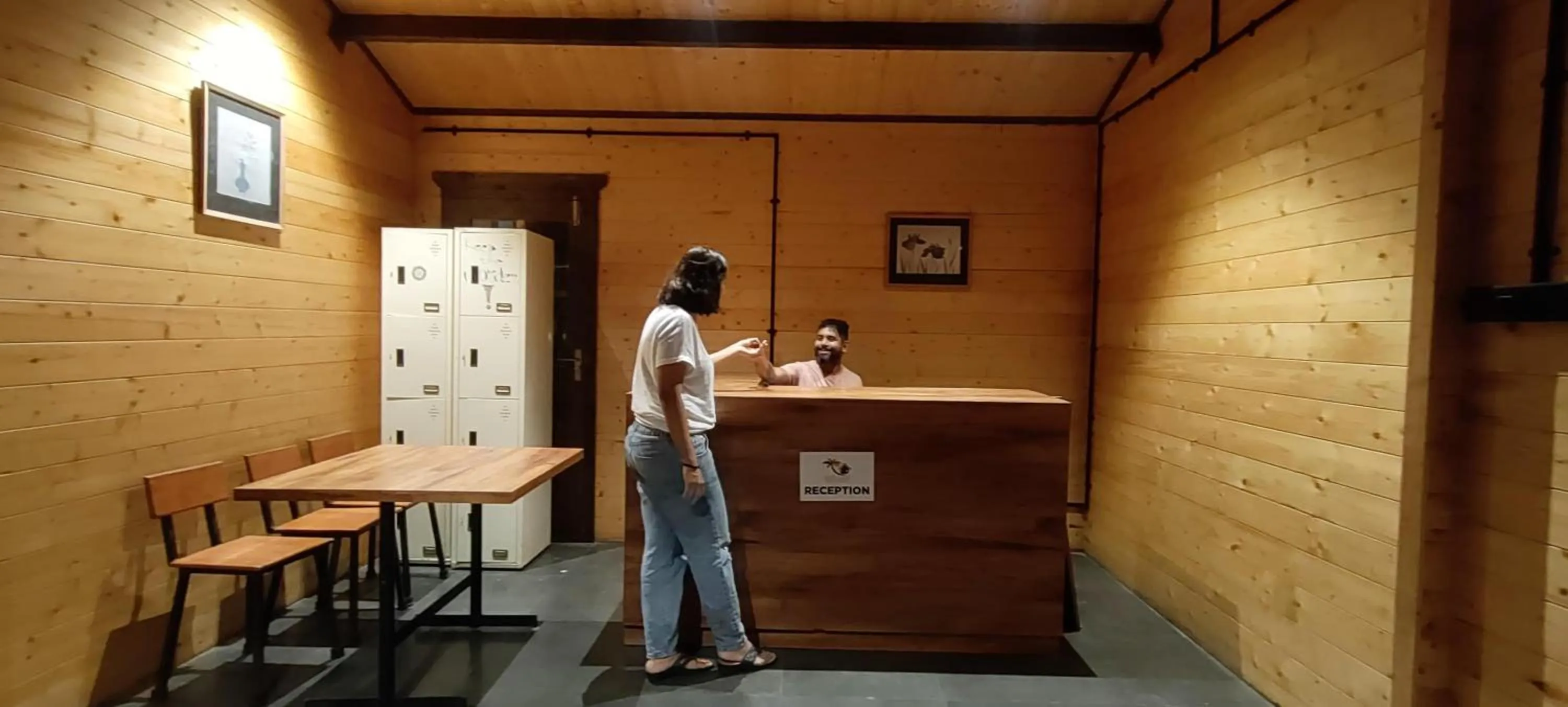 People in Seclude Eco Cottages