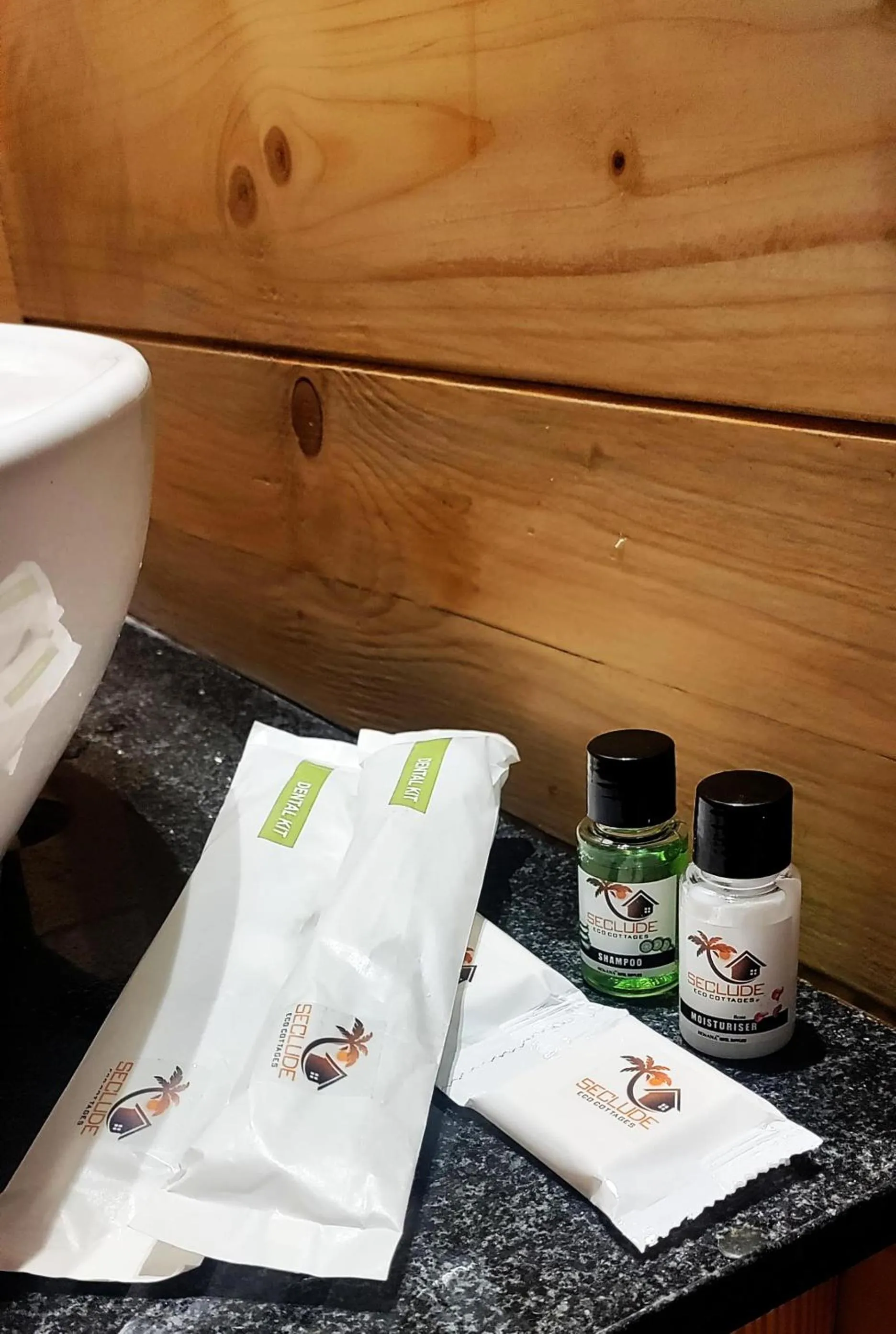 Bathroom in Seclude Eco Cottages