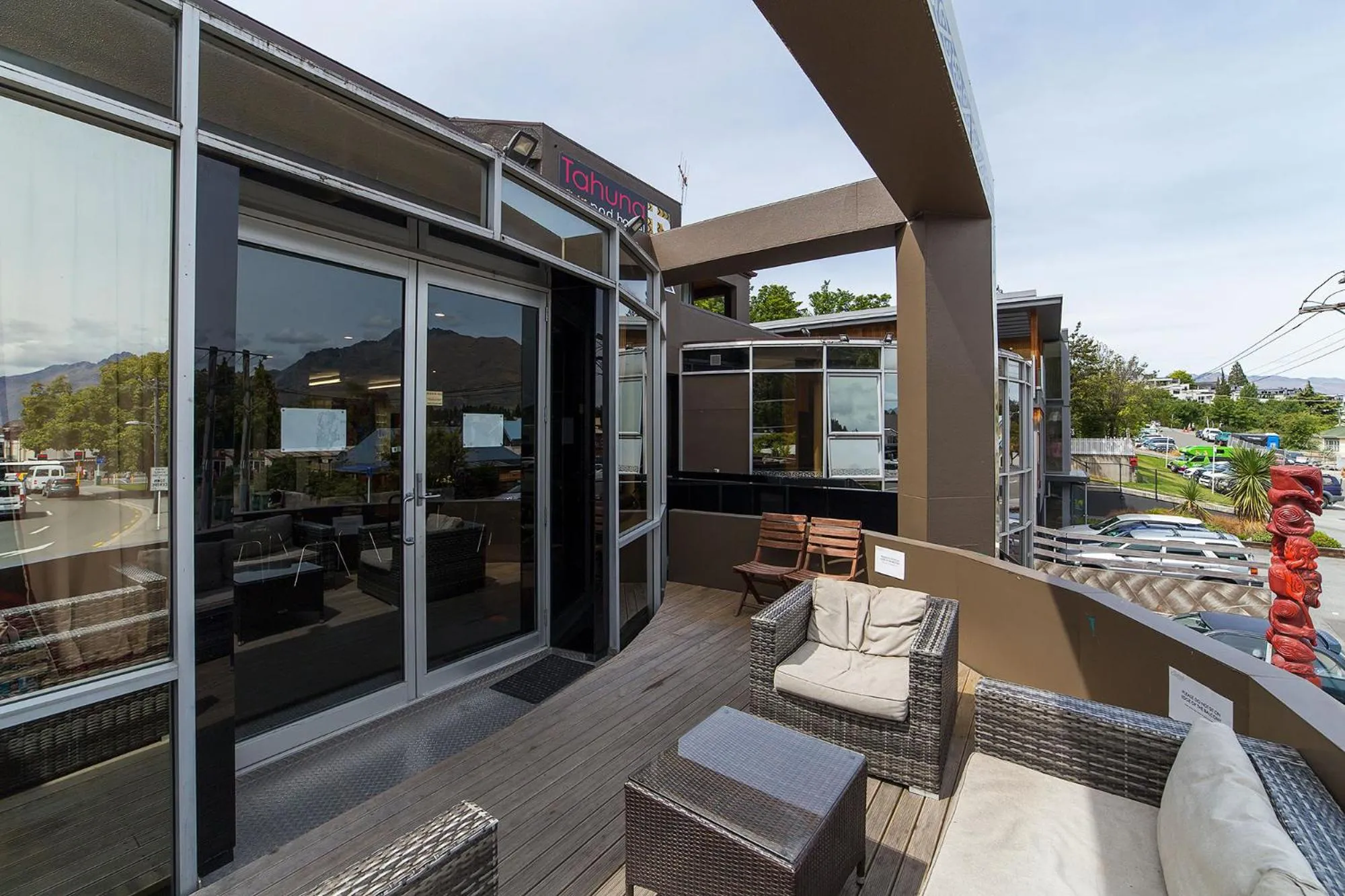 Balcony/Terrace in Tahuna Pod Hostel