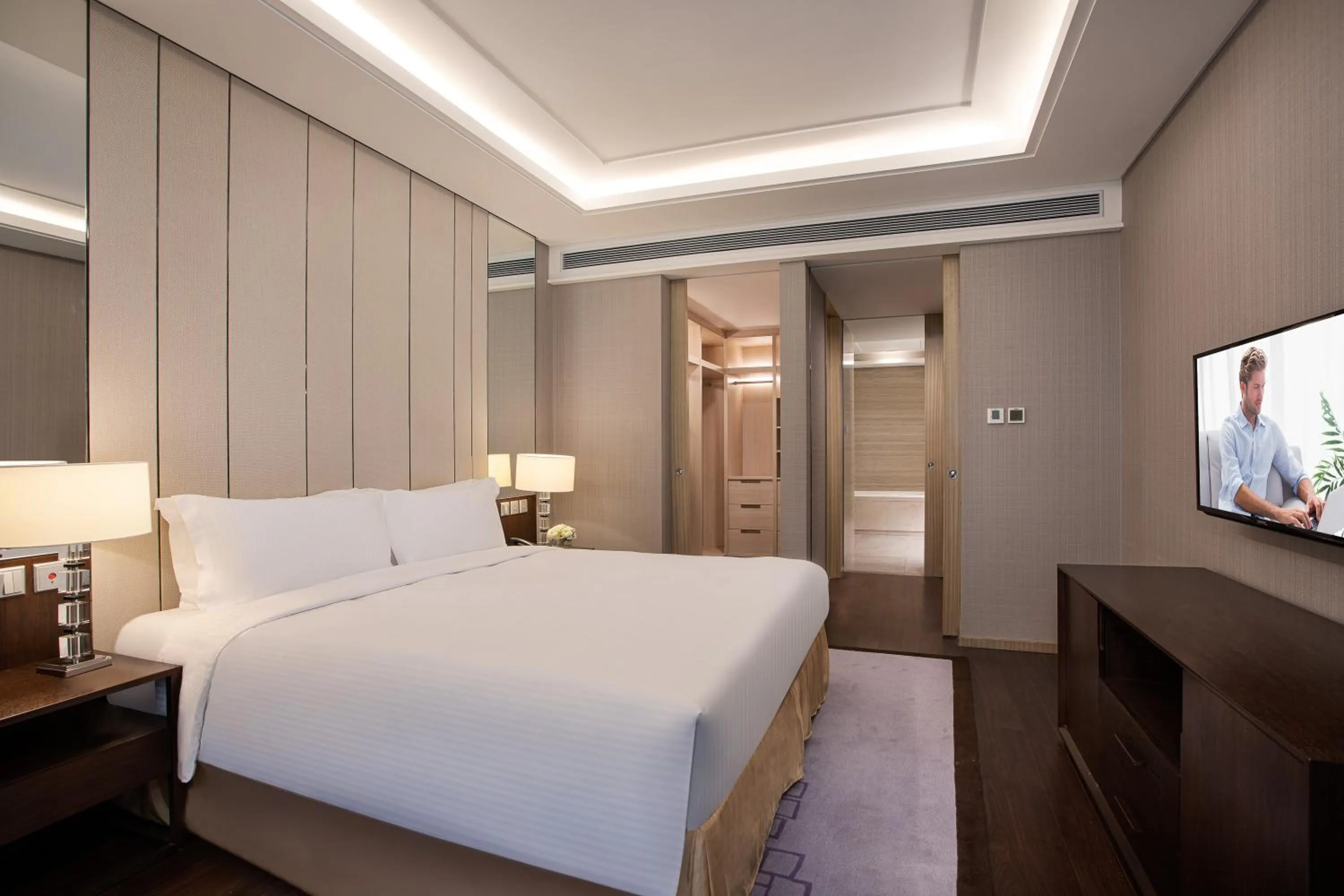 Bedroom, Bed in Ascott Heng Shan Shanghai