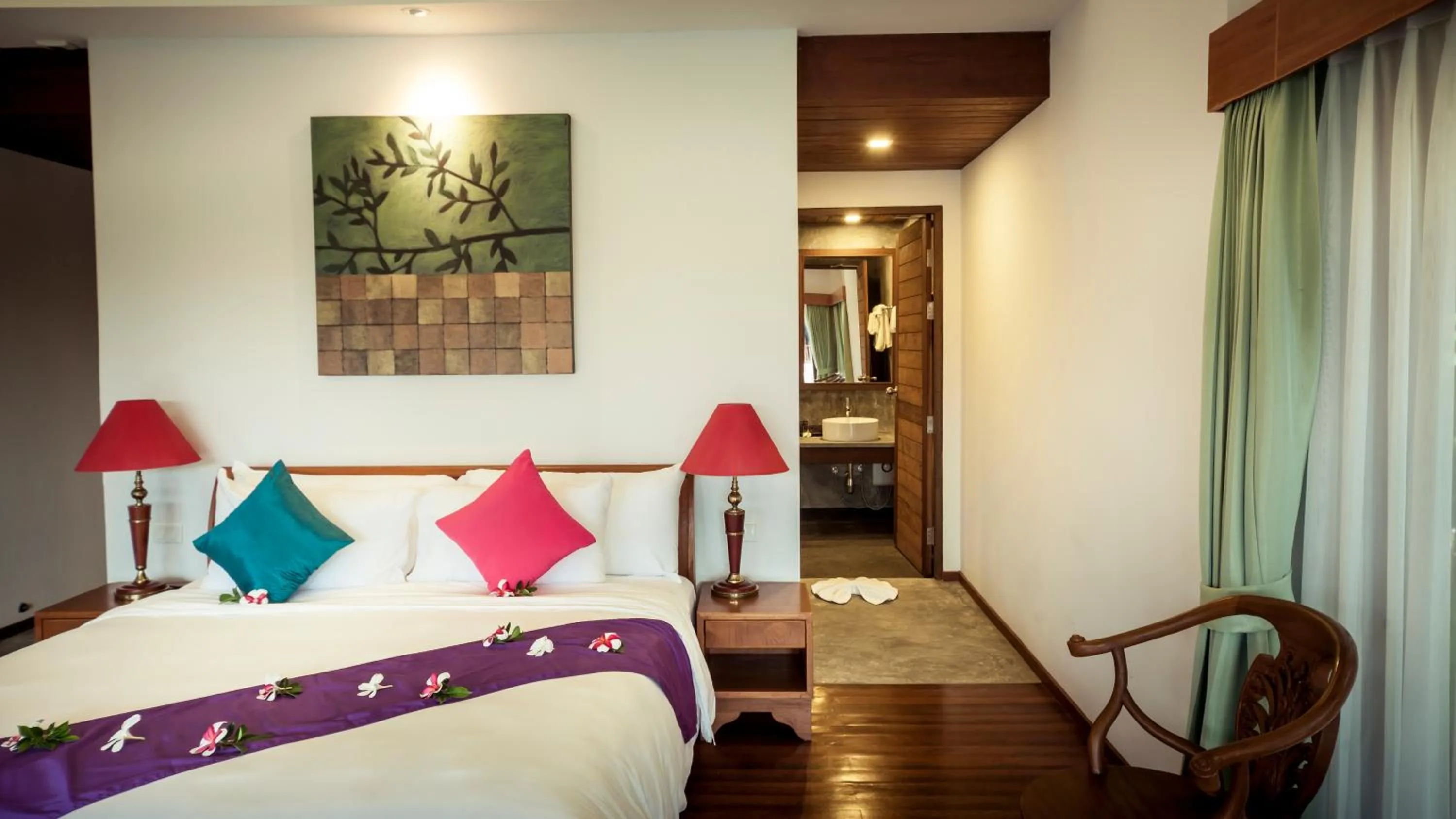 Bedroom, Bed in Farmers Villa