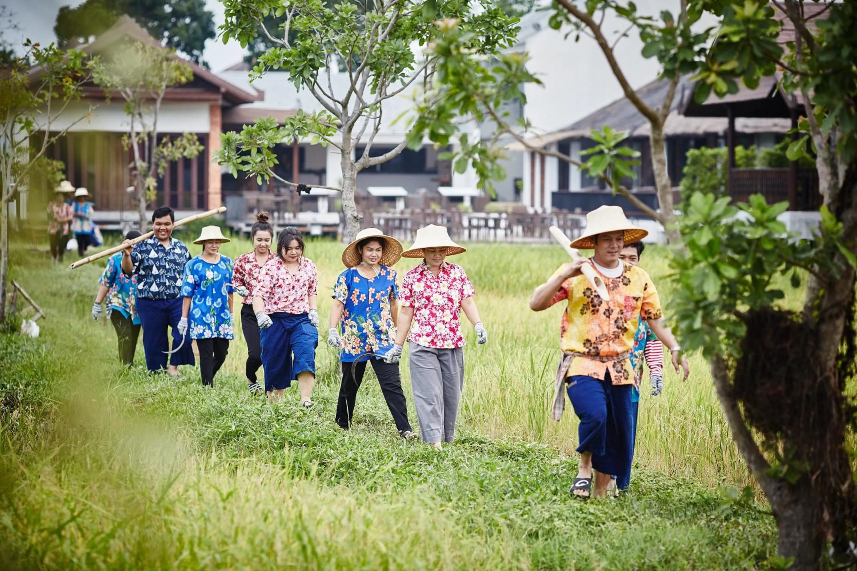 Staff in Farmers Villa