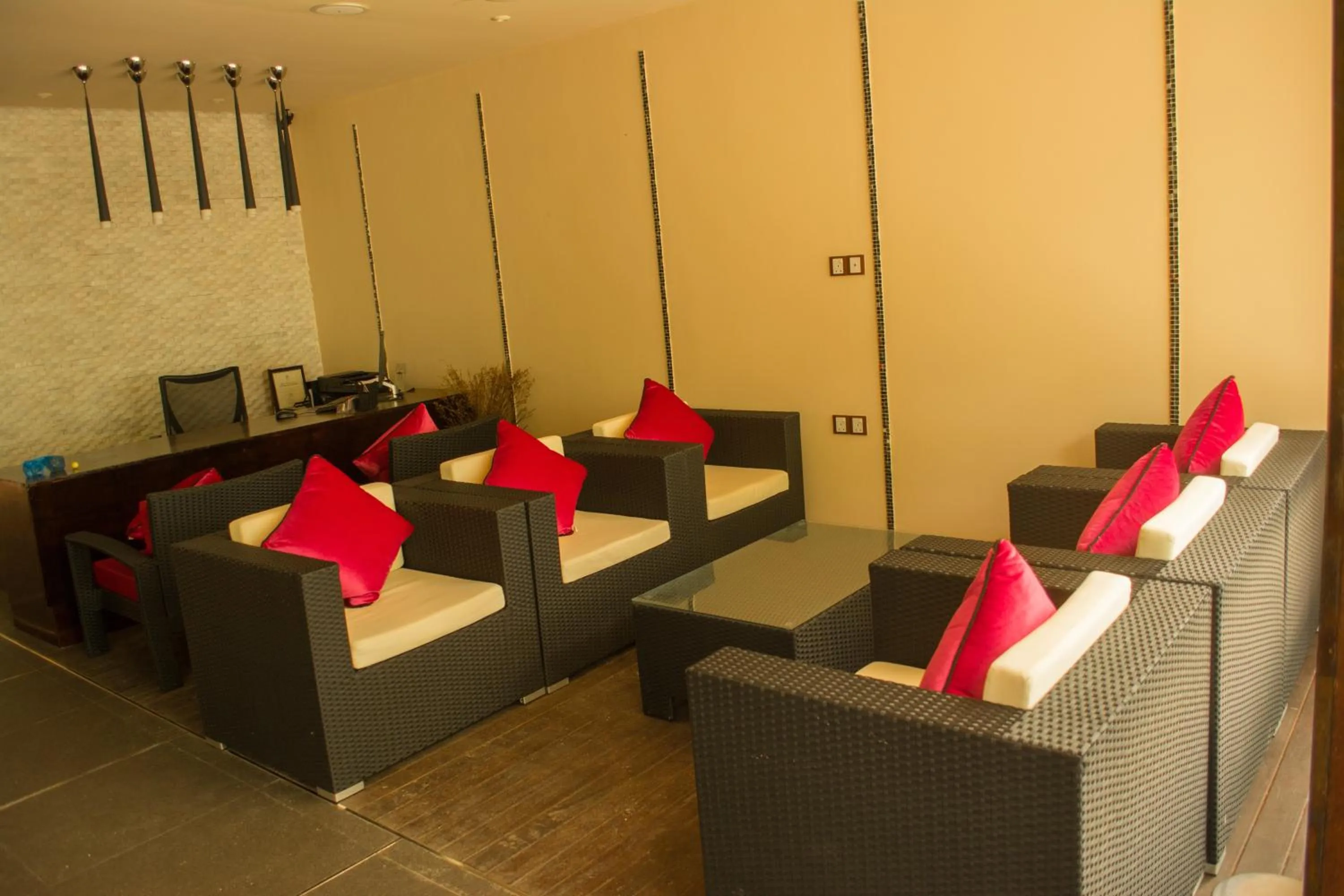 Lobby or reception in LVIS blancura Hotel