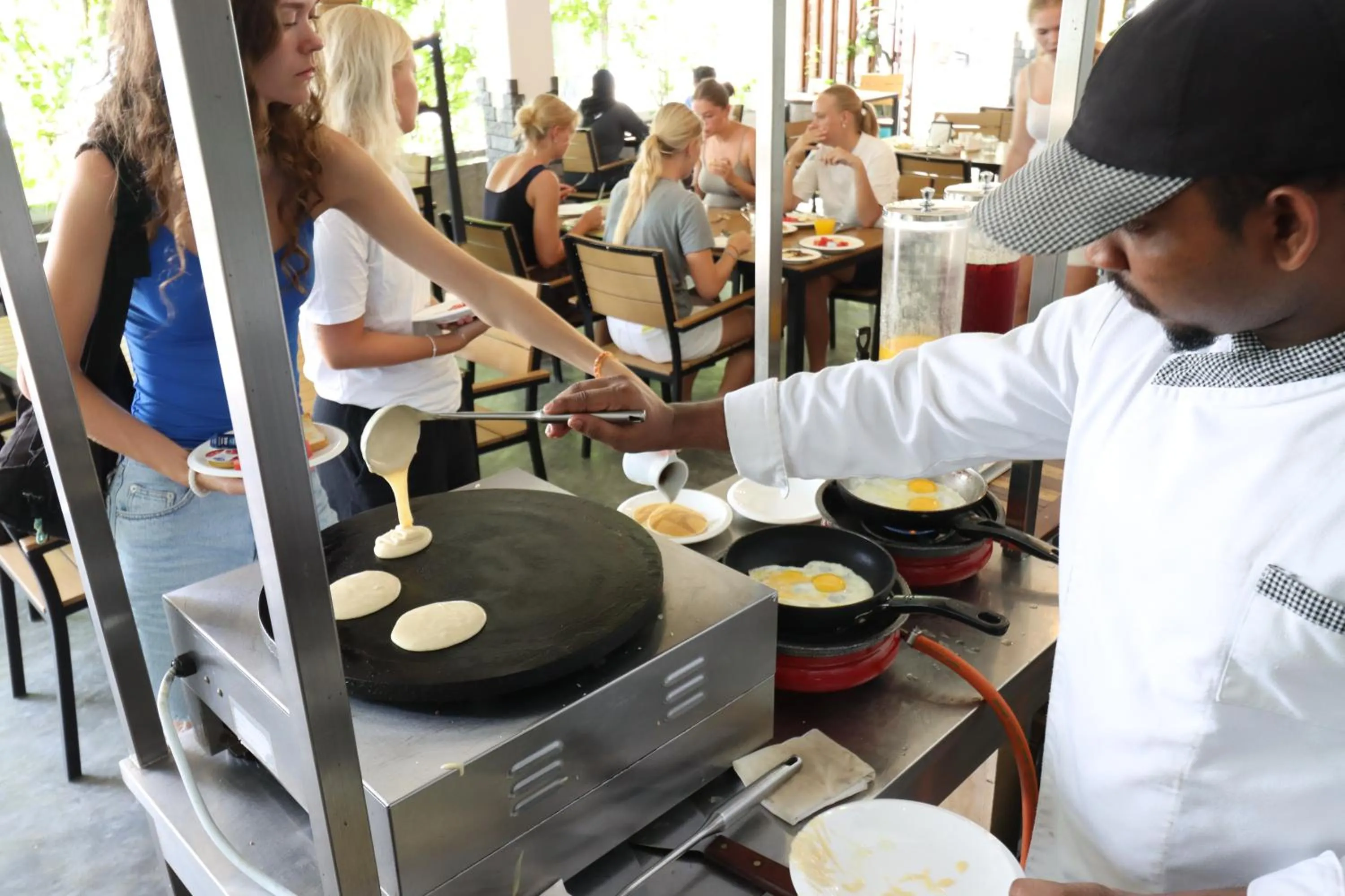 Breakfast in Rashu Hiyaa