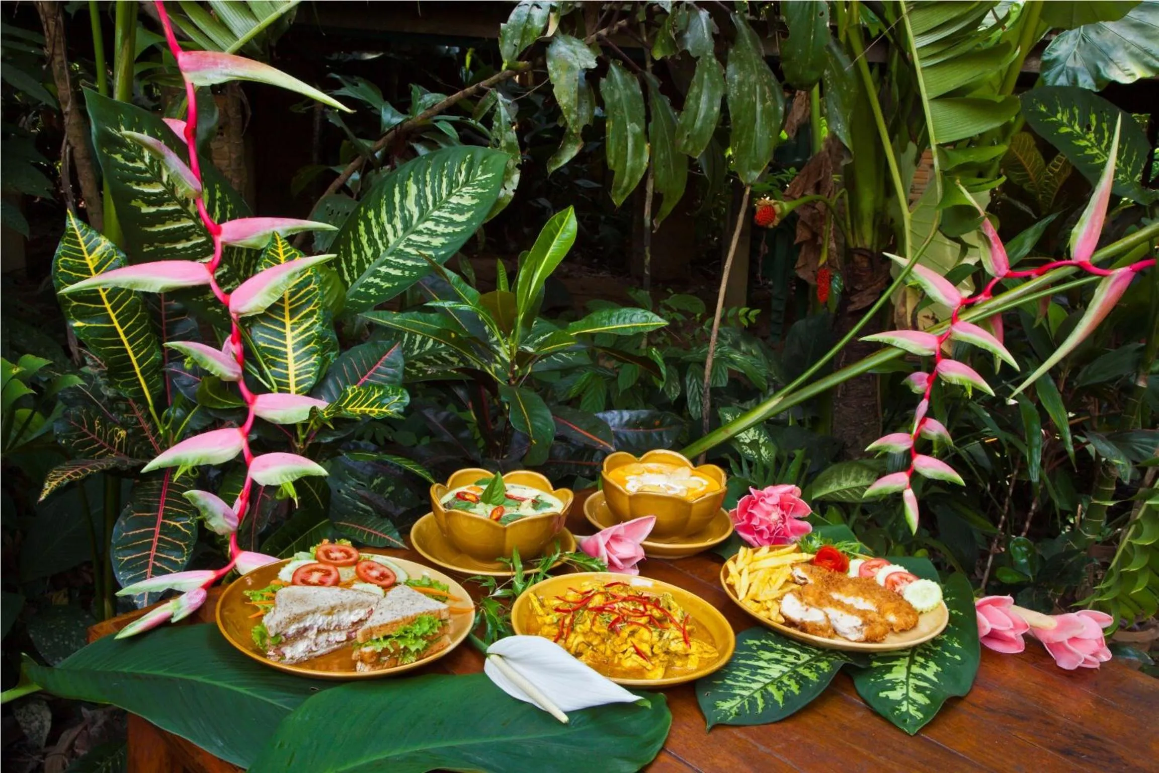 Food close-up in Khao Sok Riverside Cottages