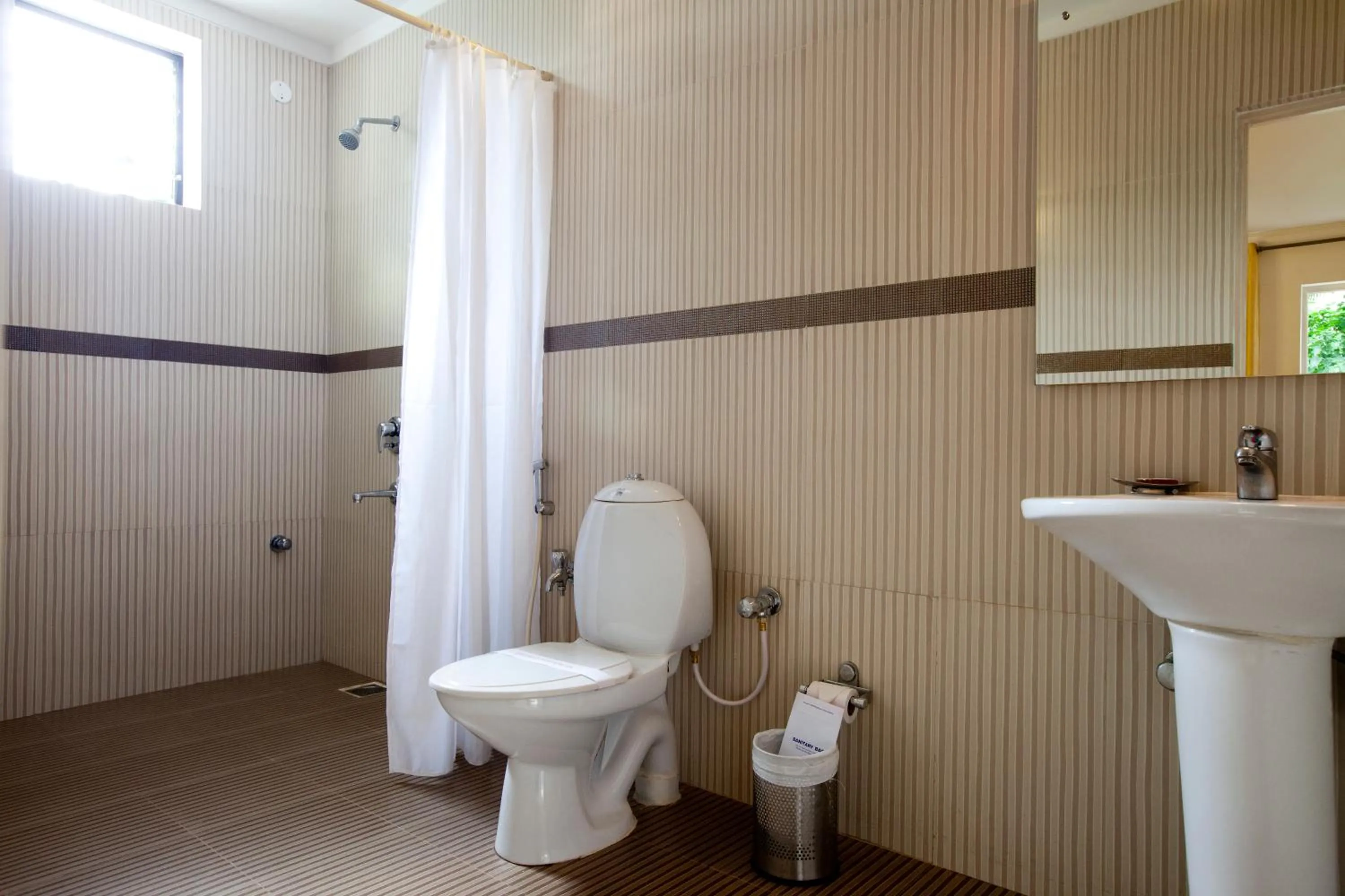 Toilet in Calangute Towers - AM Hotel Kollection