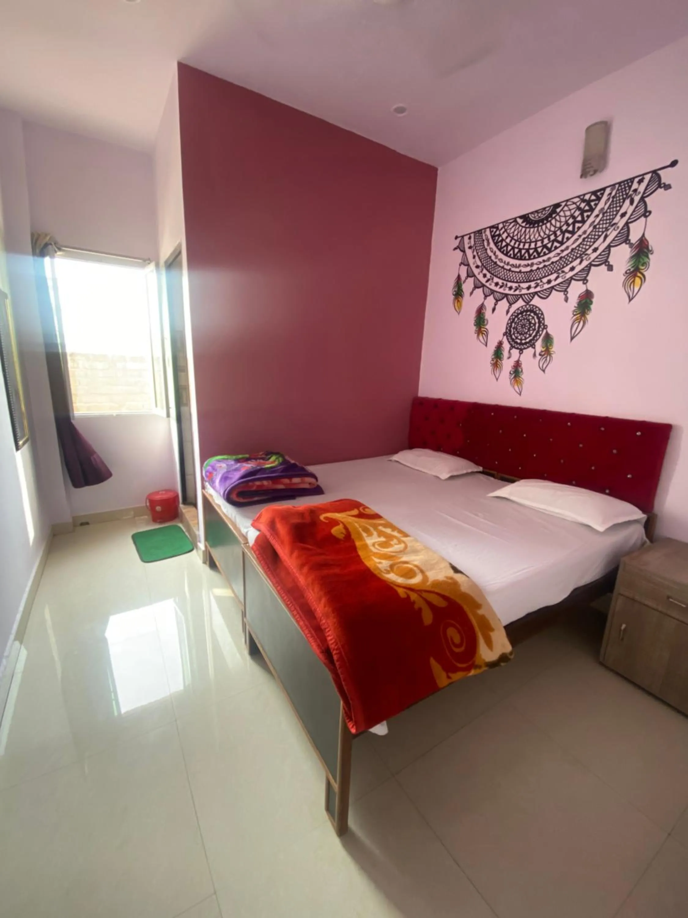 Bed in Banaras Paying Guest House