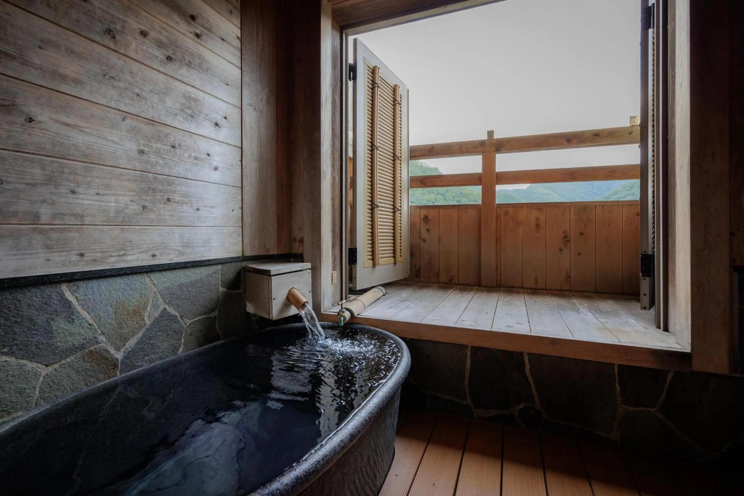 Hot Spring Bath in Kifuno Sato