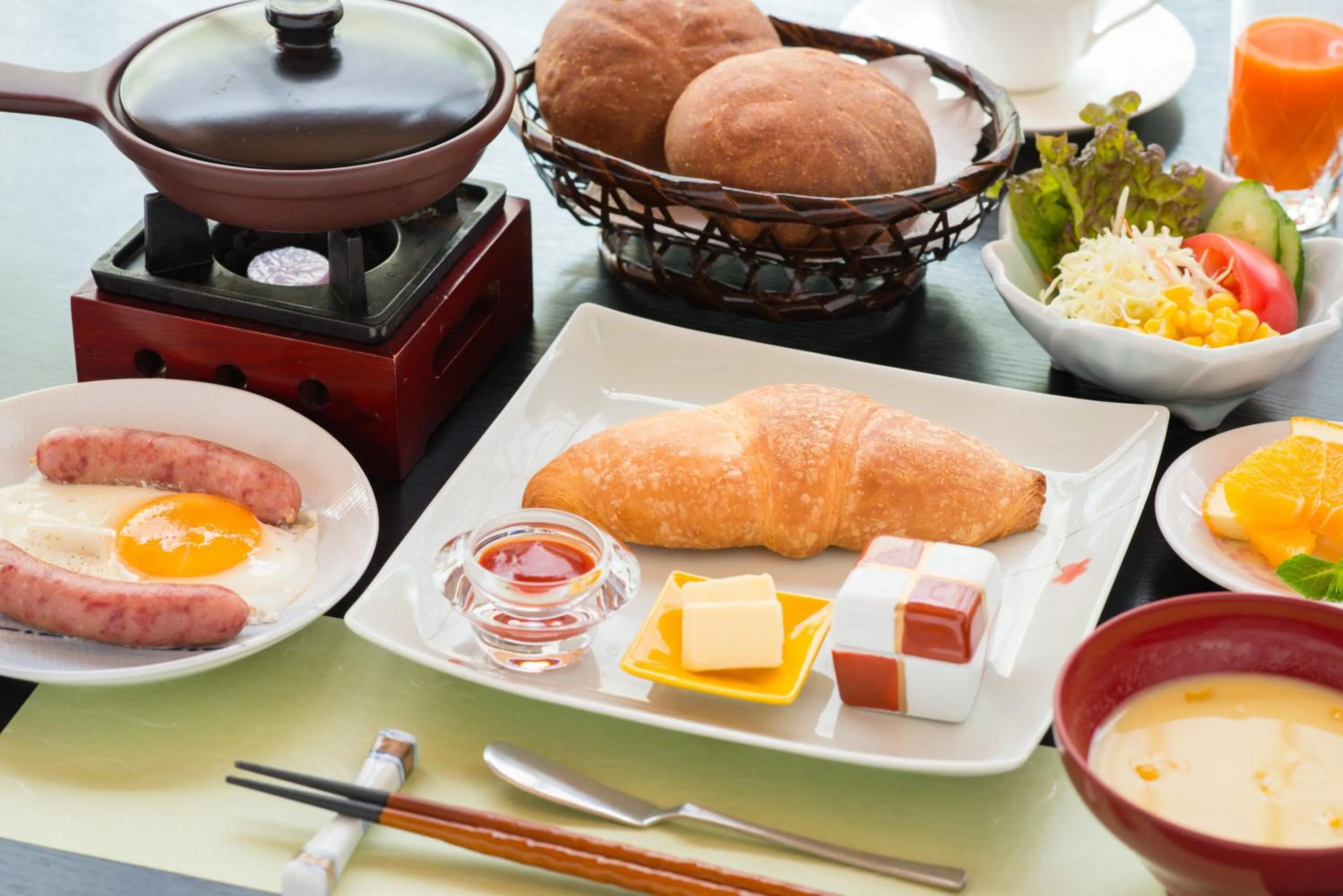 Breakfast in Kifuno Sato