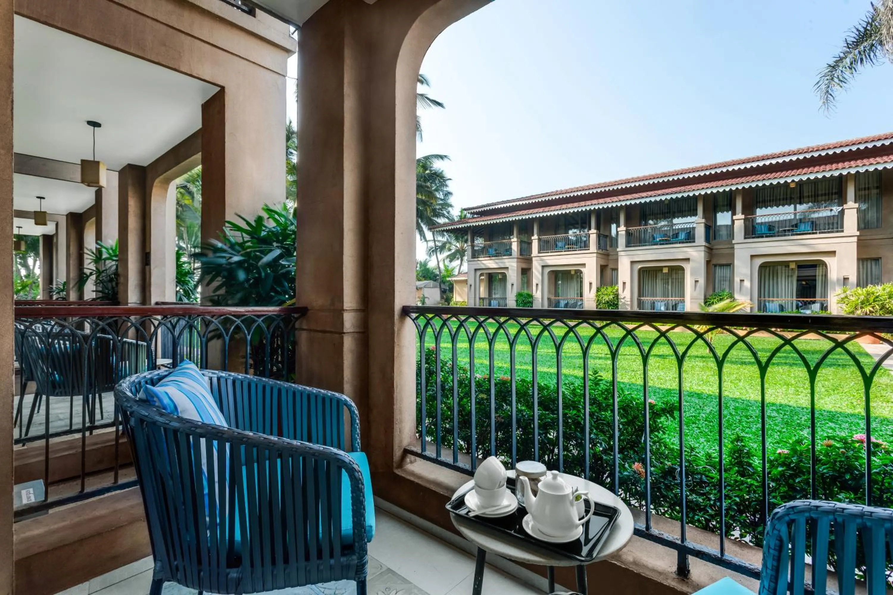 Seating area in Marquis Beach Resort