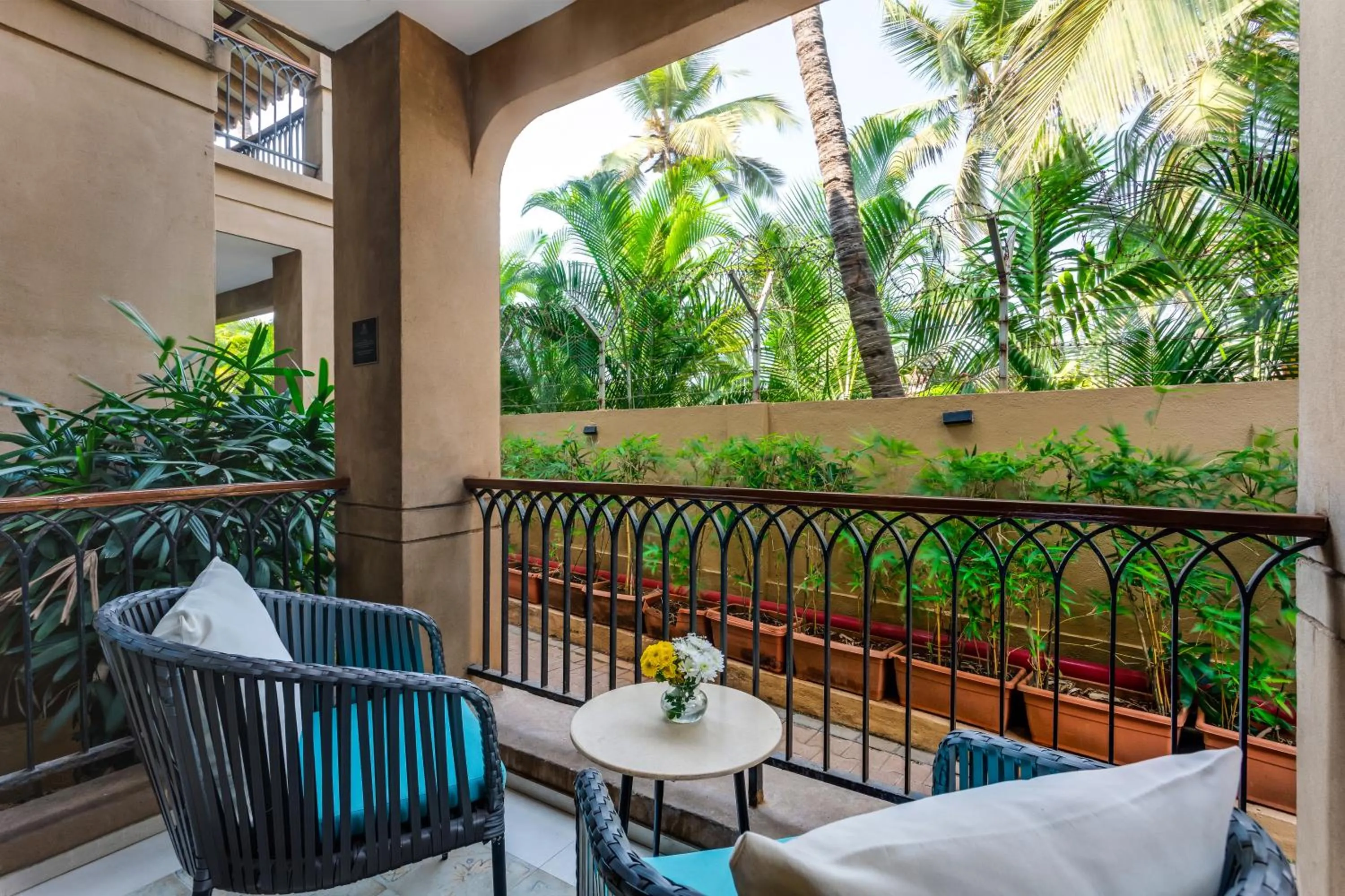 Seating area in Marquis Beach Resort