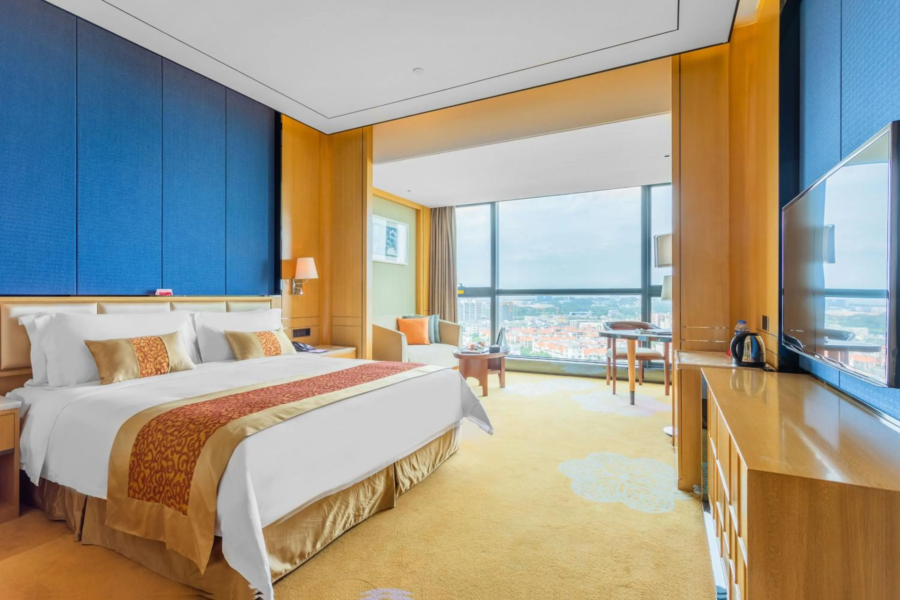 Bed in Ramada Foshan Nanhai