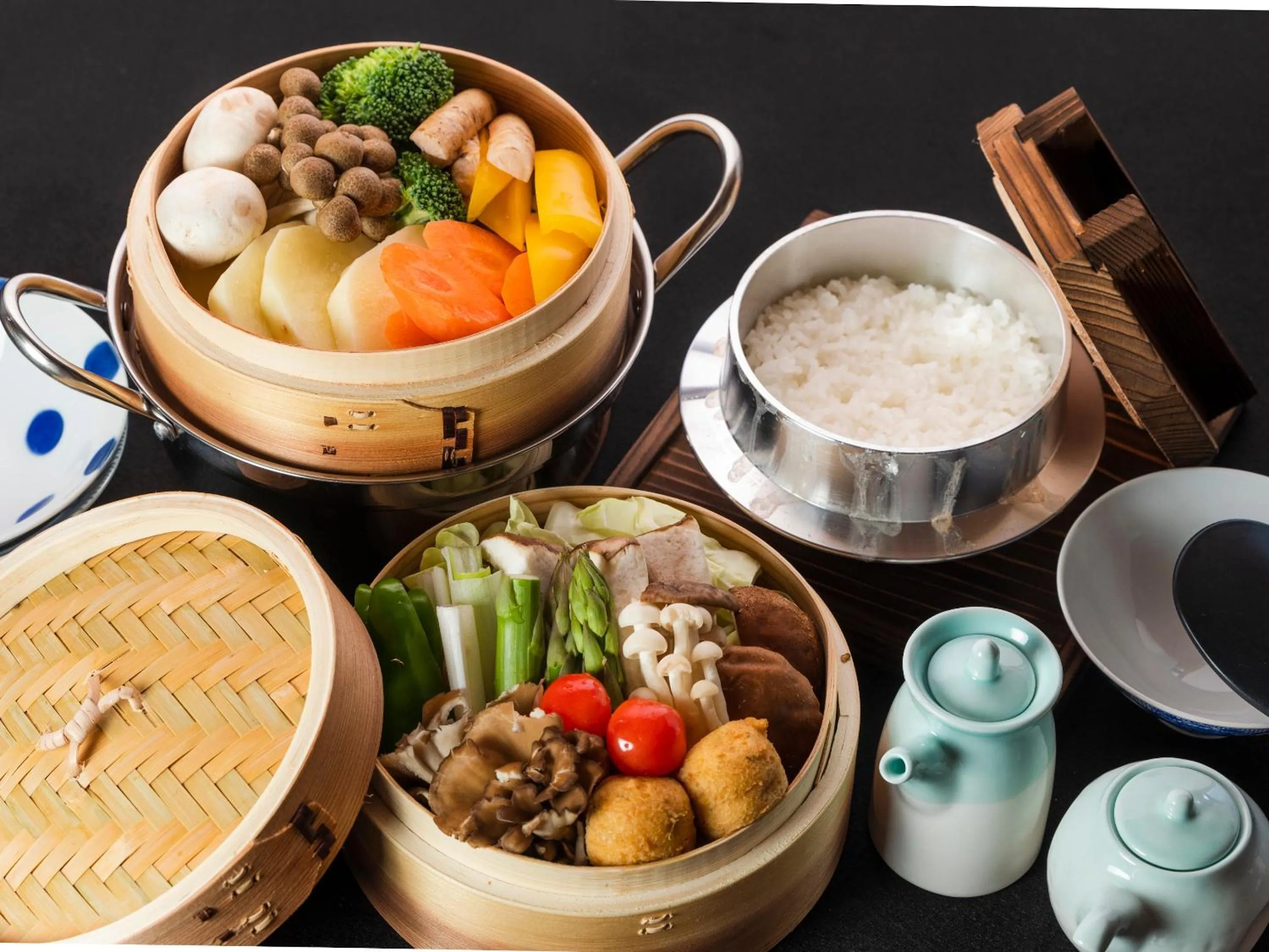 Dinner in Mt Ichibata Cottage