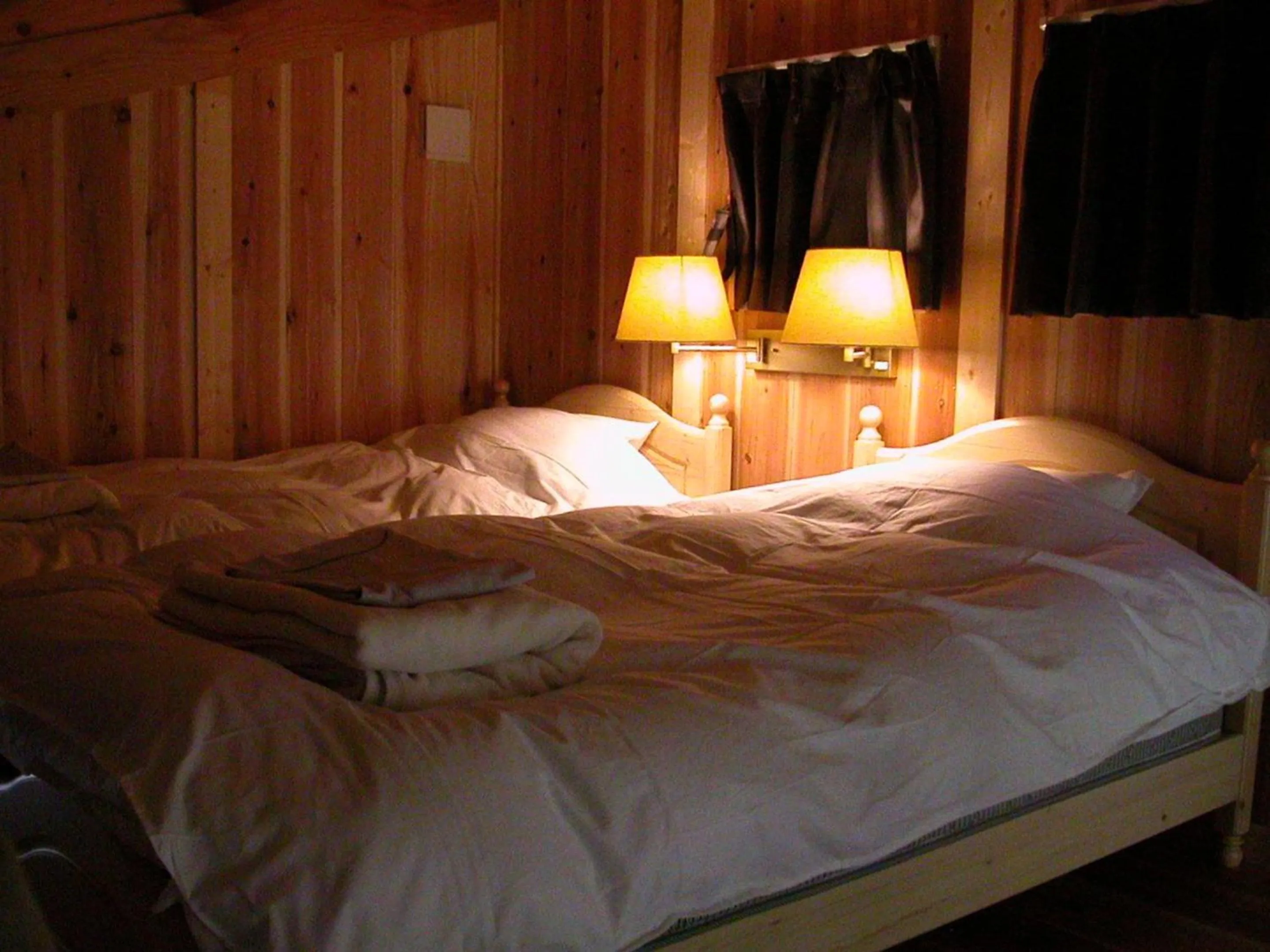 Bed in Mt Ichibata Cottage
