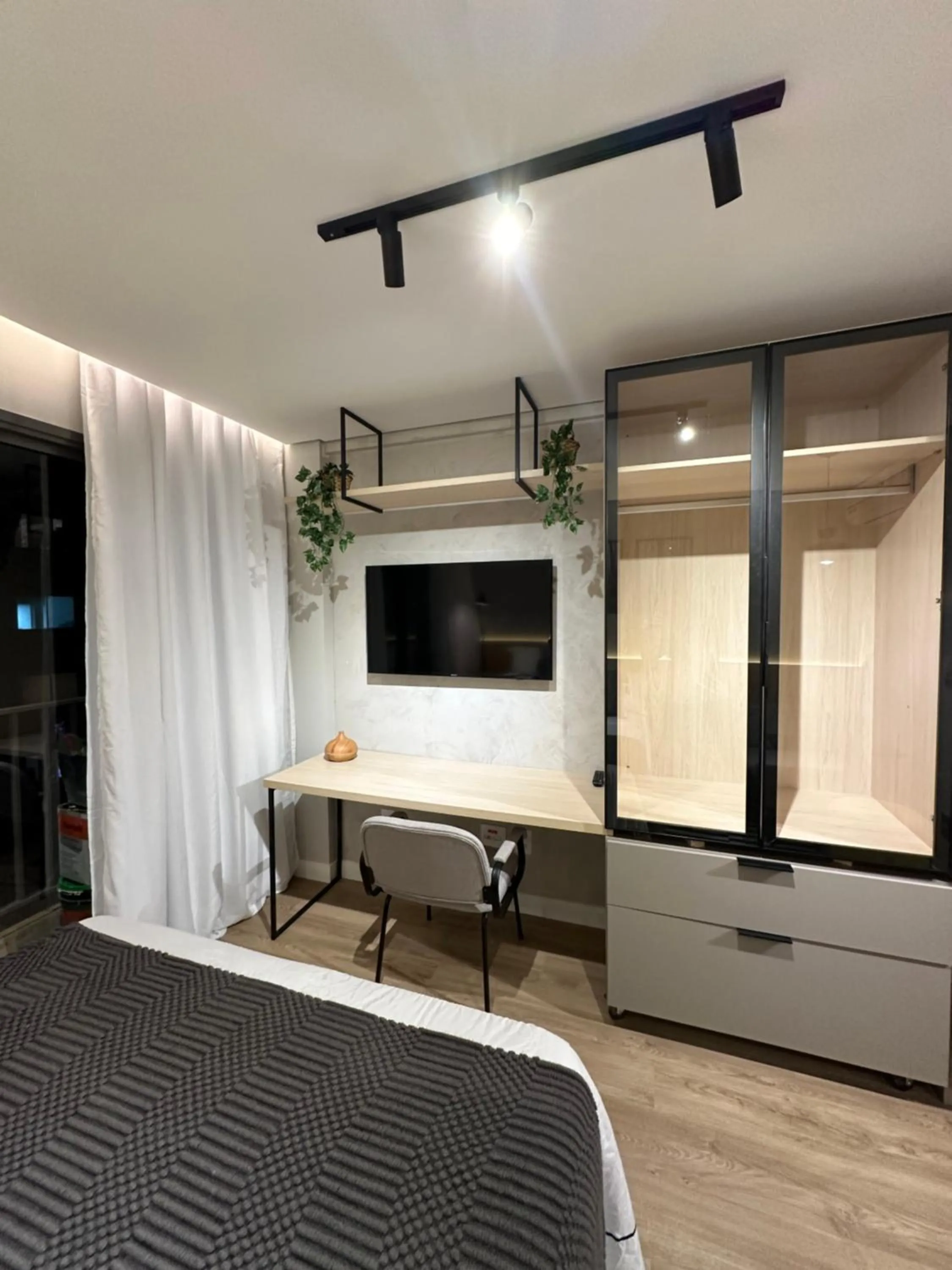 Studio decorado próximo ao Parque Ibirapuera