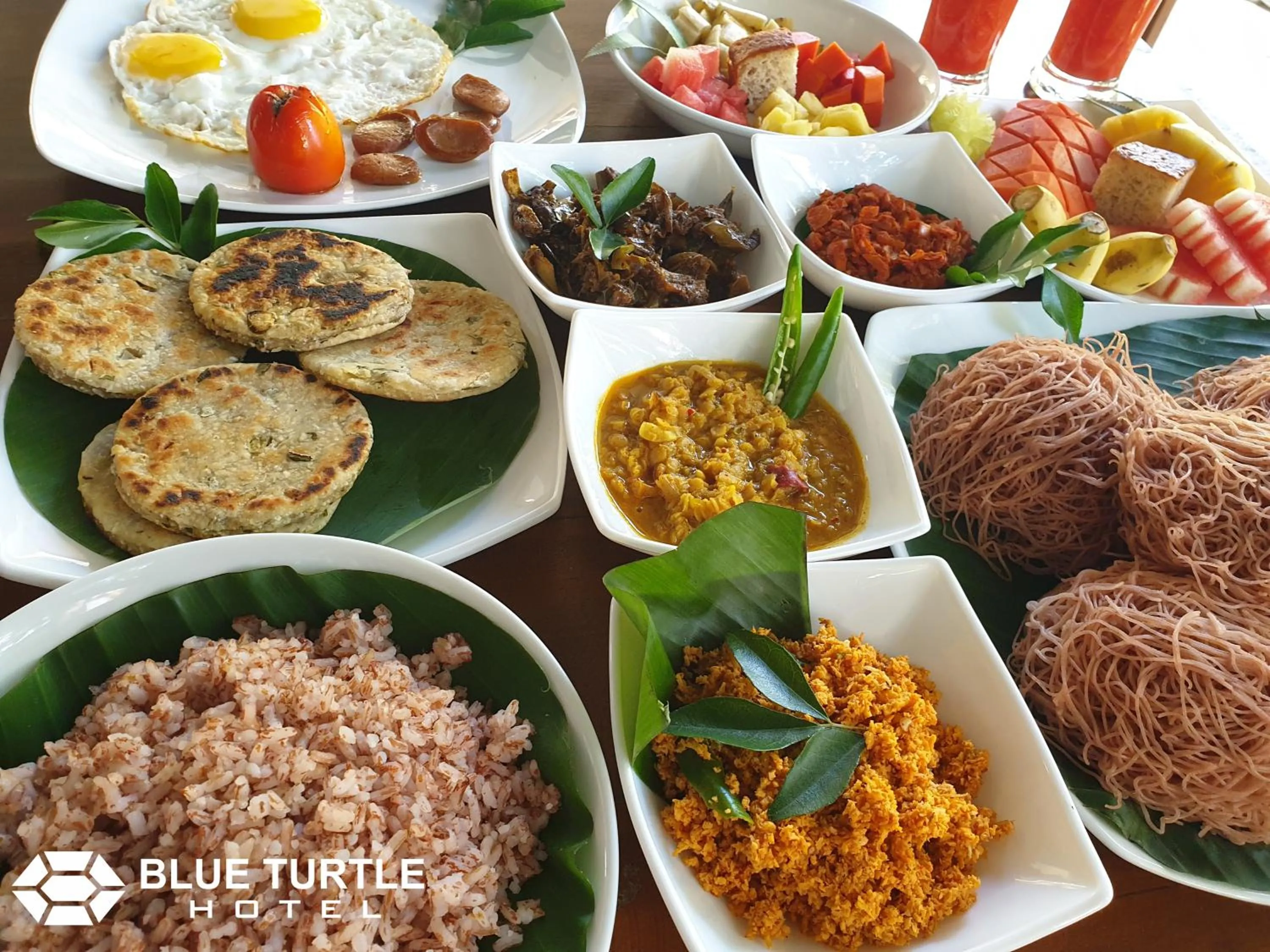 Food and drinks in Blue Turtle Hotel