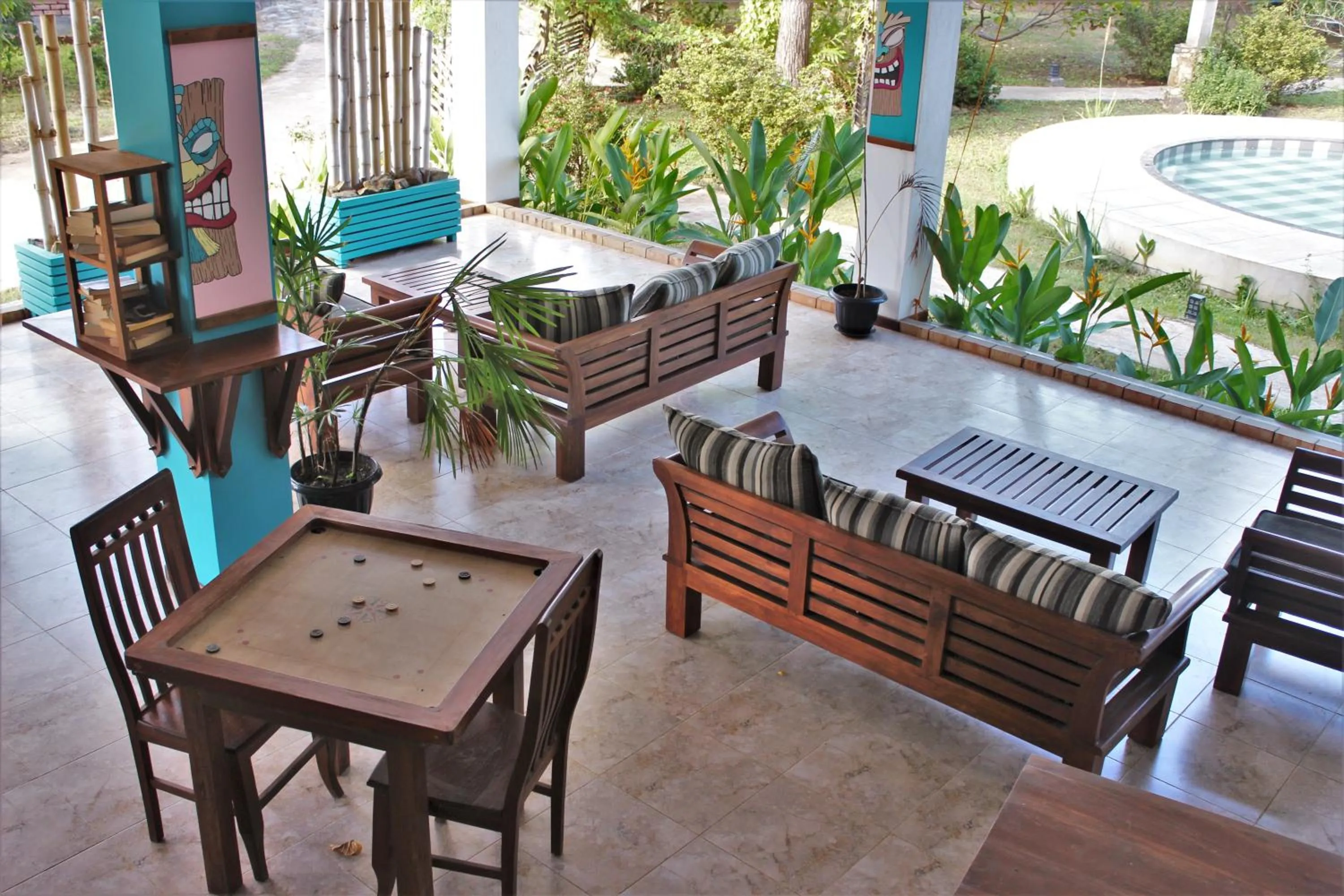 Property building in Blue Turtle Hotel