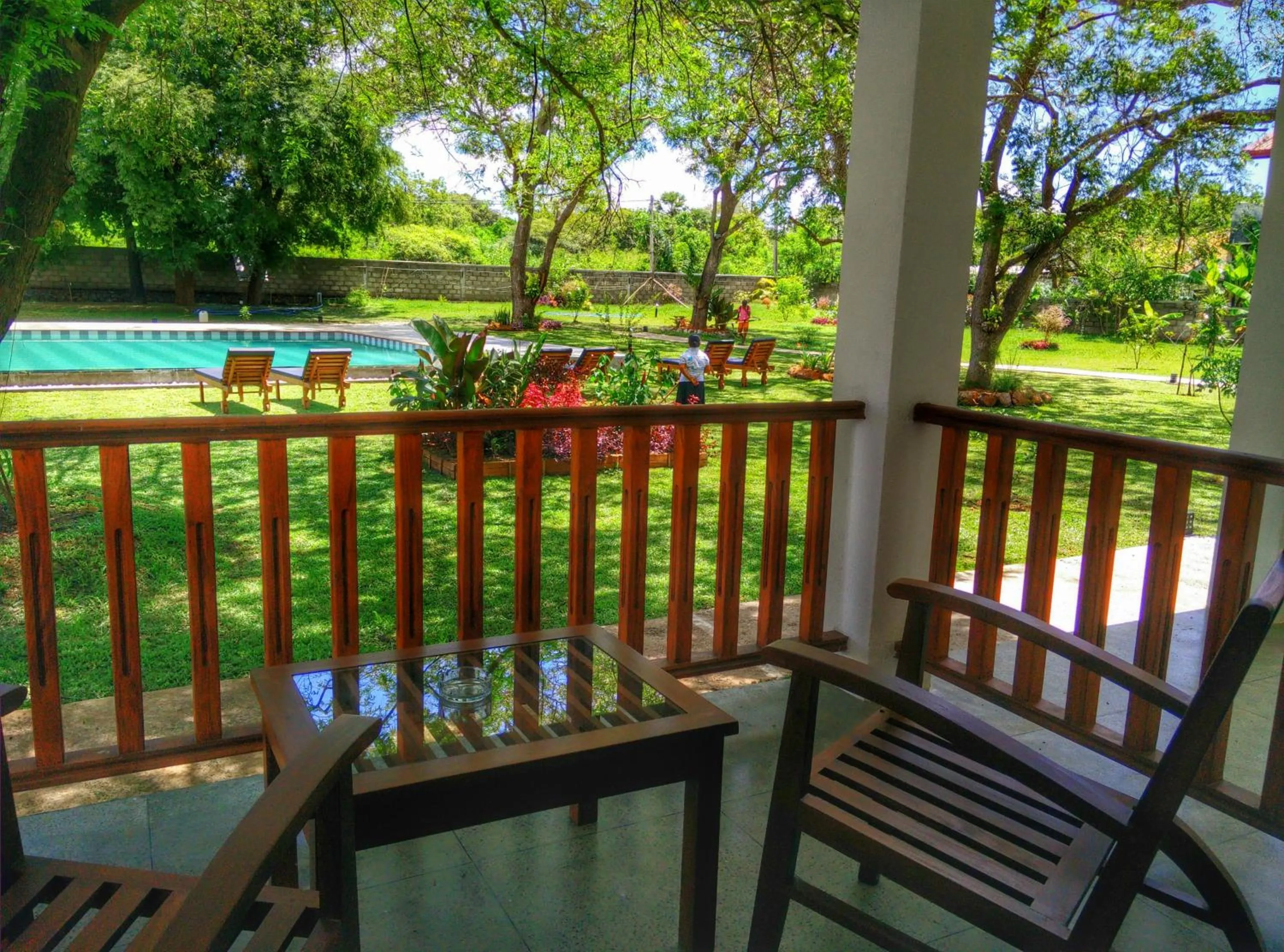 Balcony/Terrace in Blue Turtle Hotel