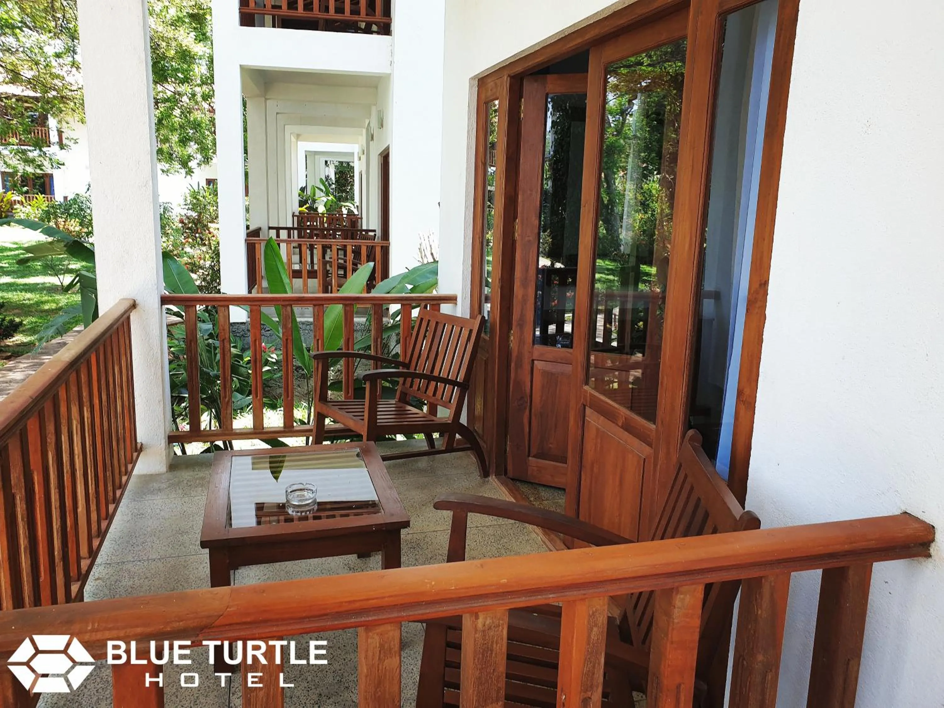 Balcony/Terrace in Blue Turtle Hotel