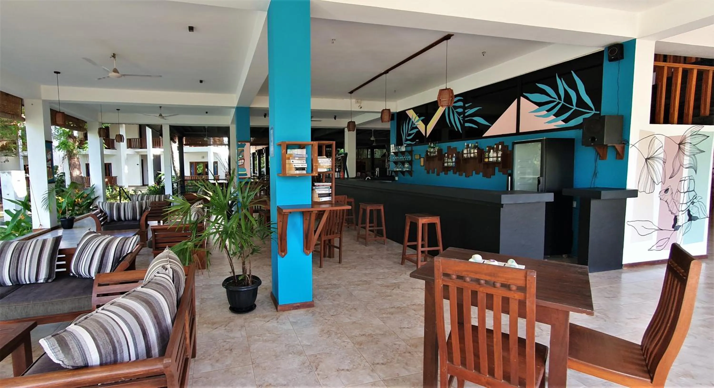 Property building in Blue Turtle Hotel