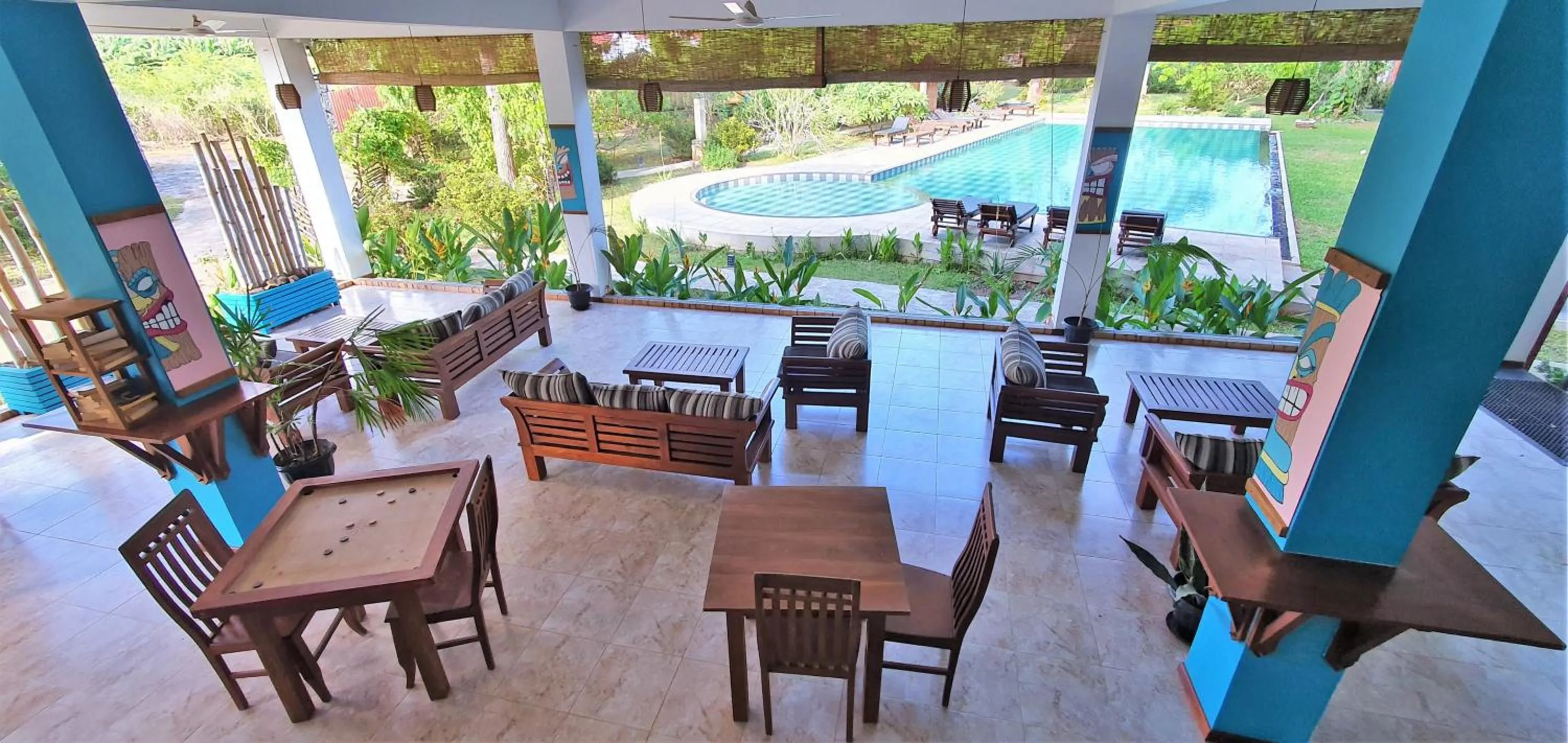 Property building in Blue Turtle Hotel