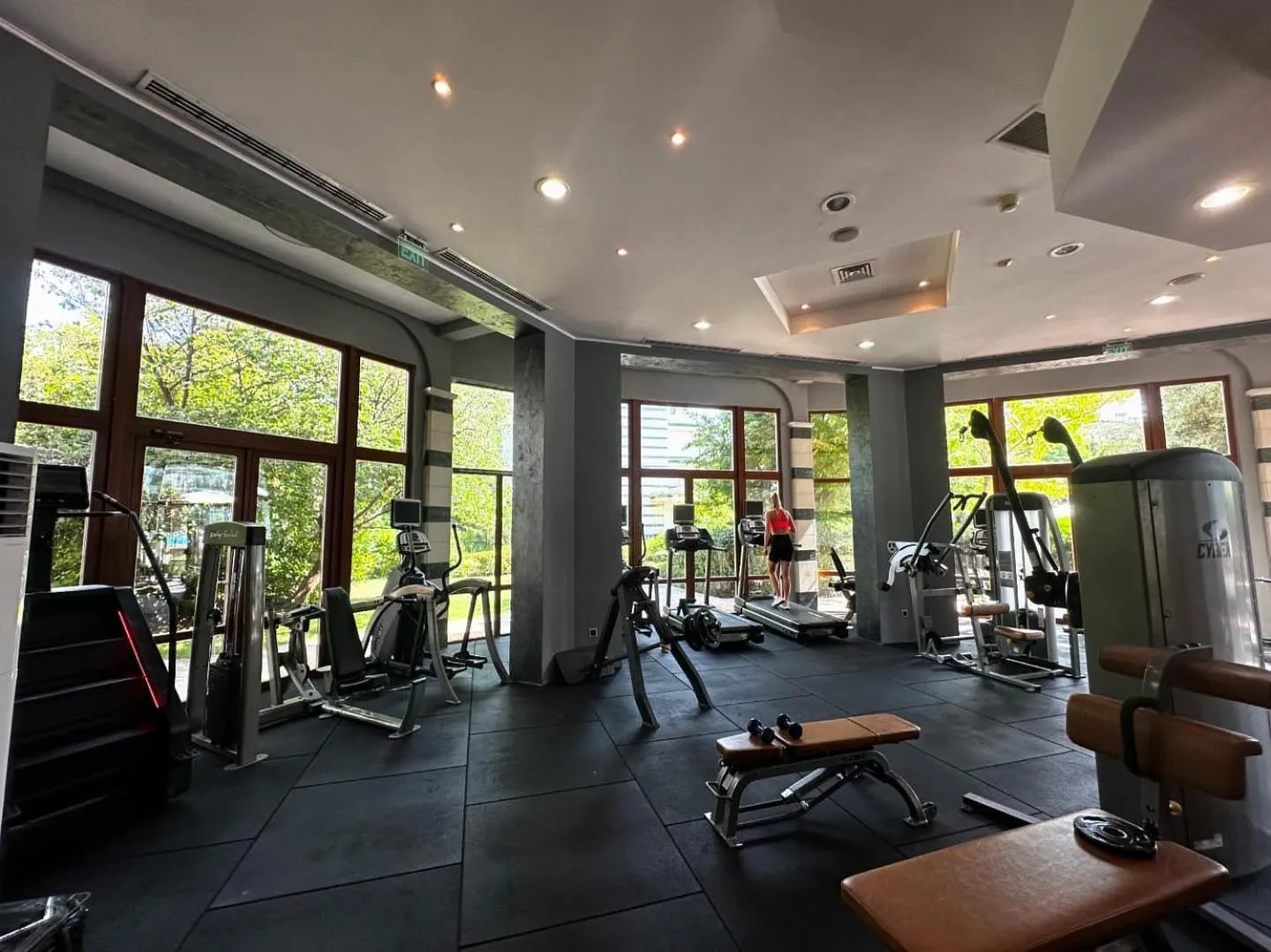 Fitness centre/facilities in Emerald Beach Resort & Spa